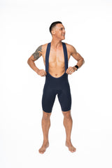 men's WC23 LTD velocity 2.0 cycling bib shorts  - navy/silver
