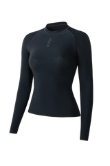Women's Sleeved Base Layer - Black
