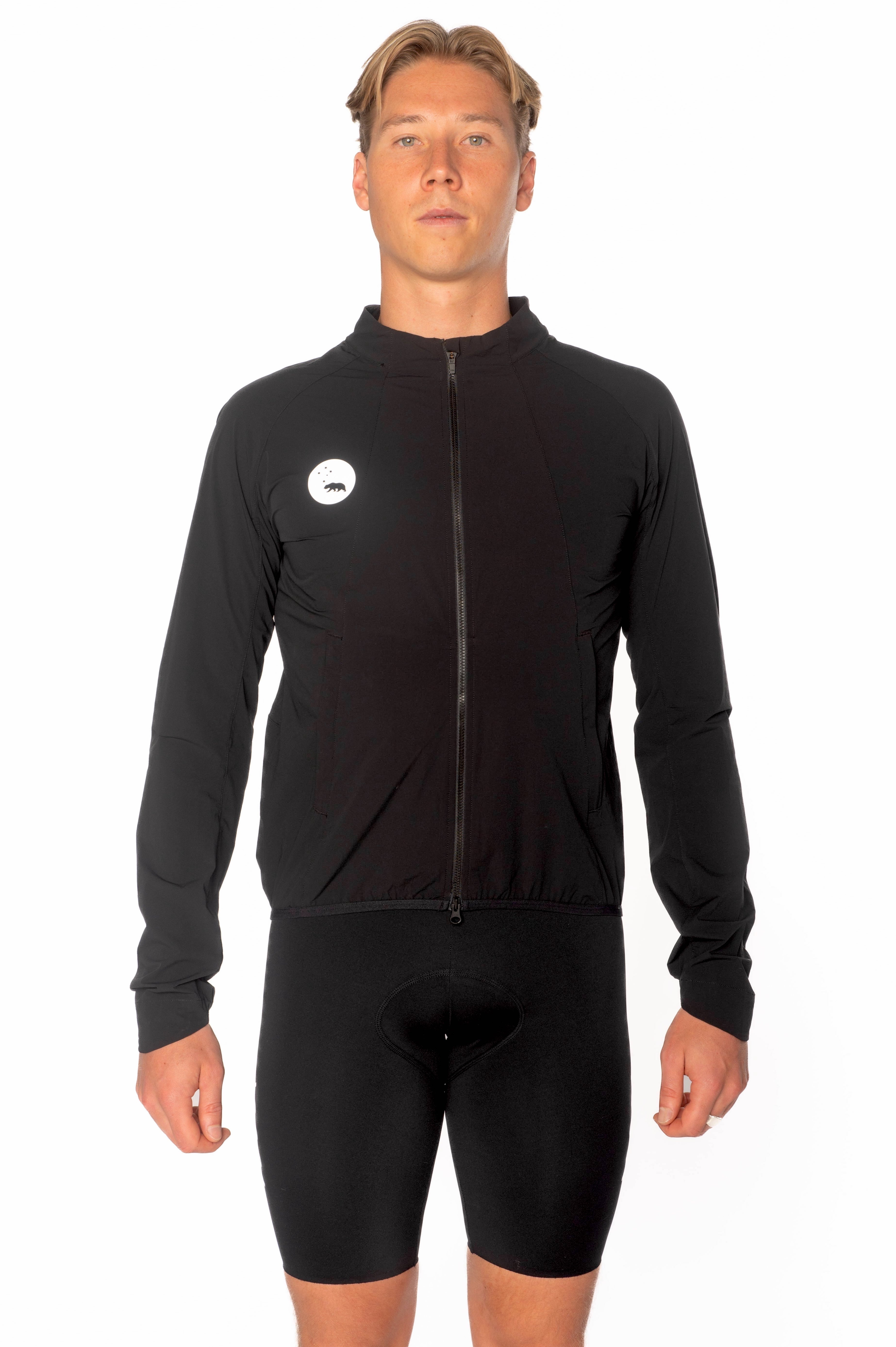 Men's AeroShield Cycling Jacket - Black