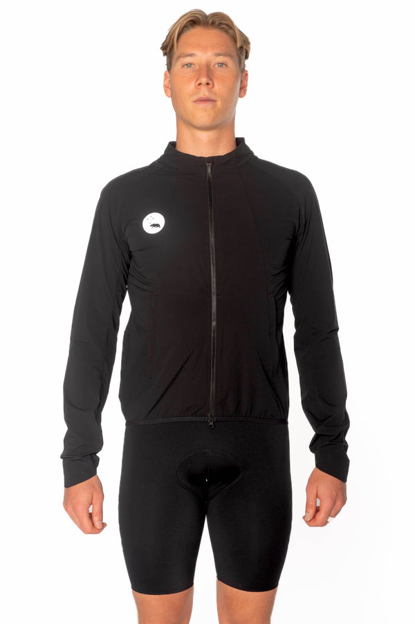 Men's AeroShield Cycling Jacket - Black