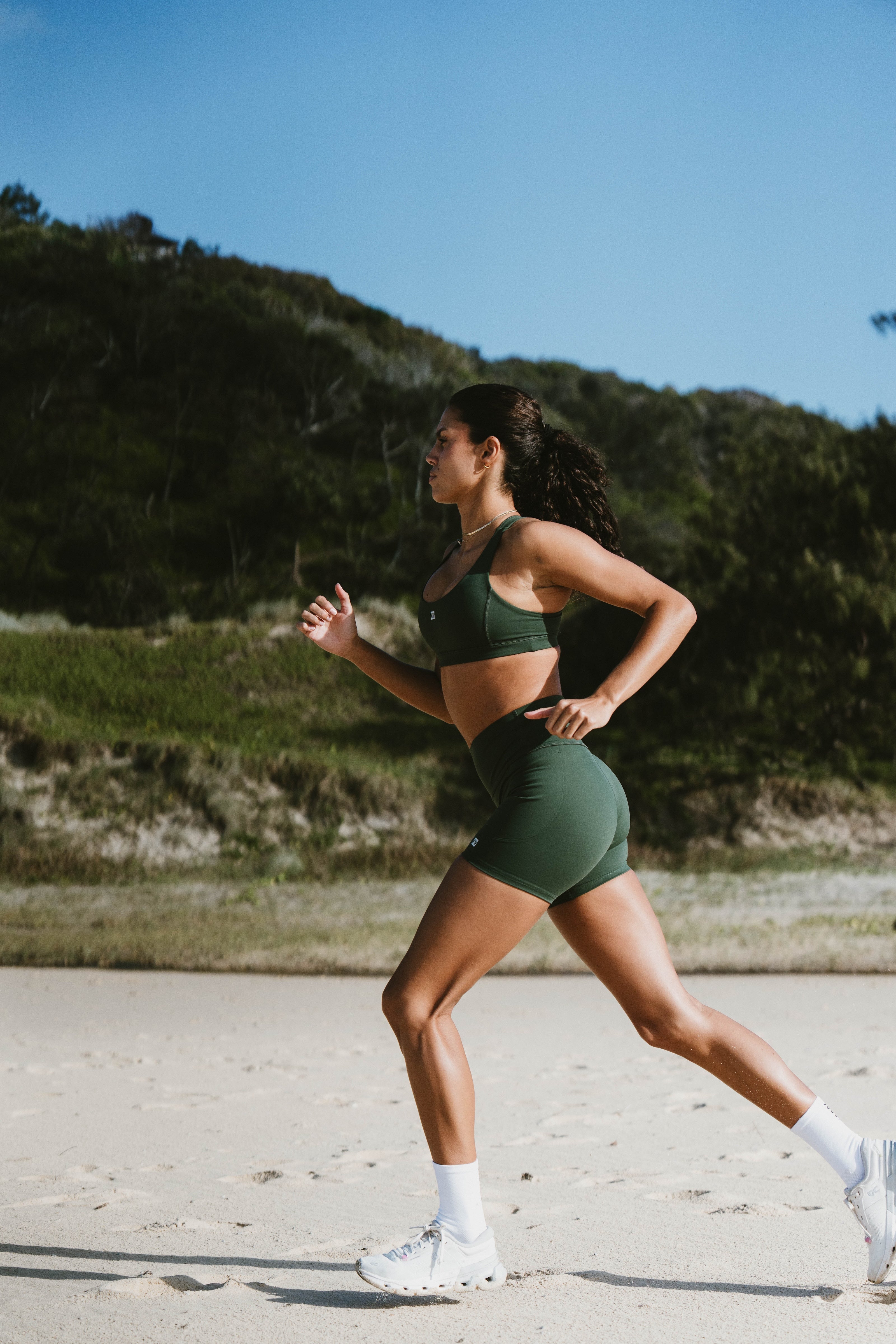 Women's Do. It. Now. Bra - Evergreen