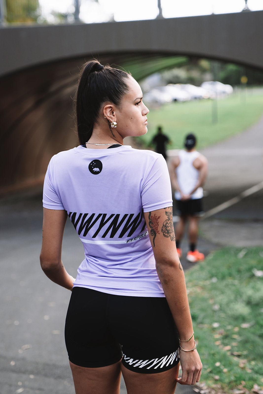 Women's WYN Active Fly Tee - Lavender