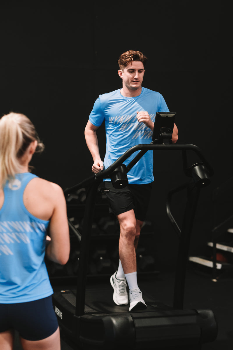 WYN by MALO Men's fly tee - sky blue