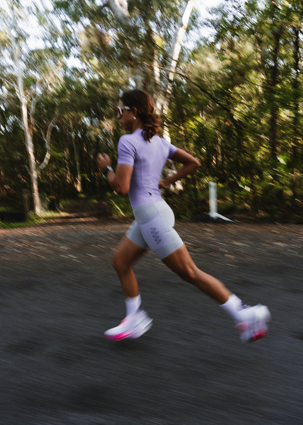 Women's Hi Velocity X Tri Suit - Lilac/Platinum