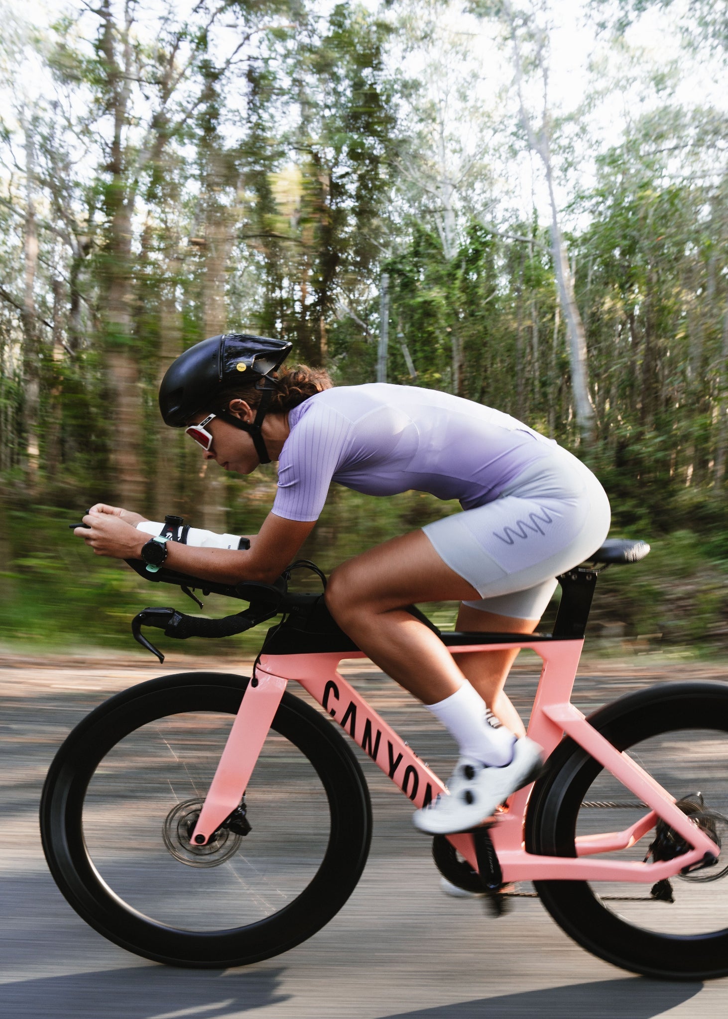 Women's Hi Velocity X Tri Suit - Lilac/Platinum