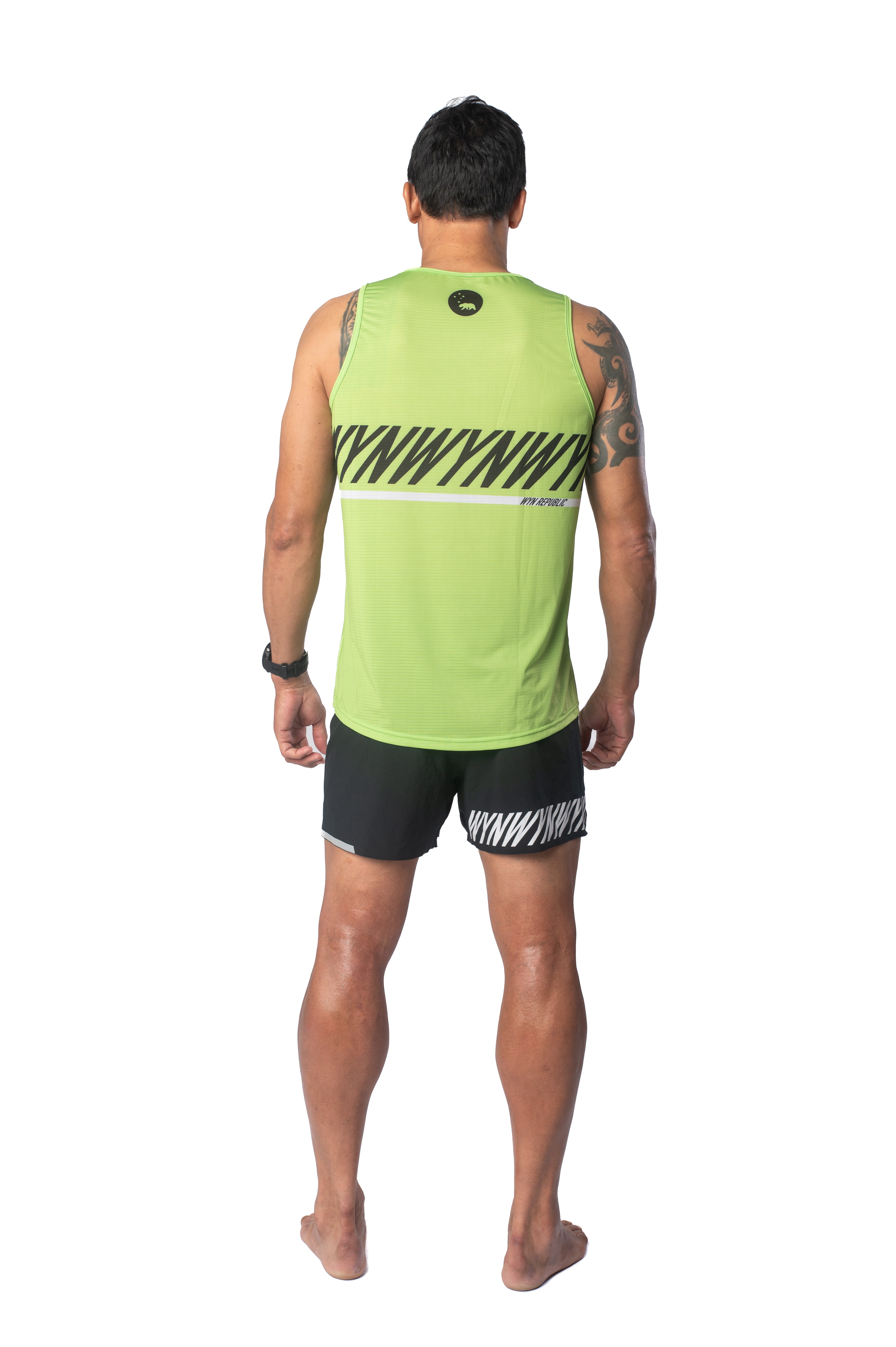 Men's WYN Active Fly Tank - Lime