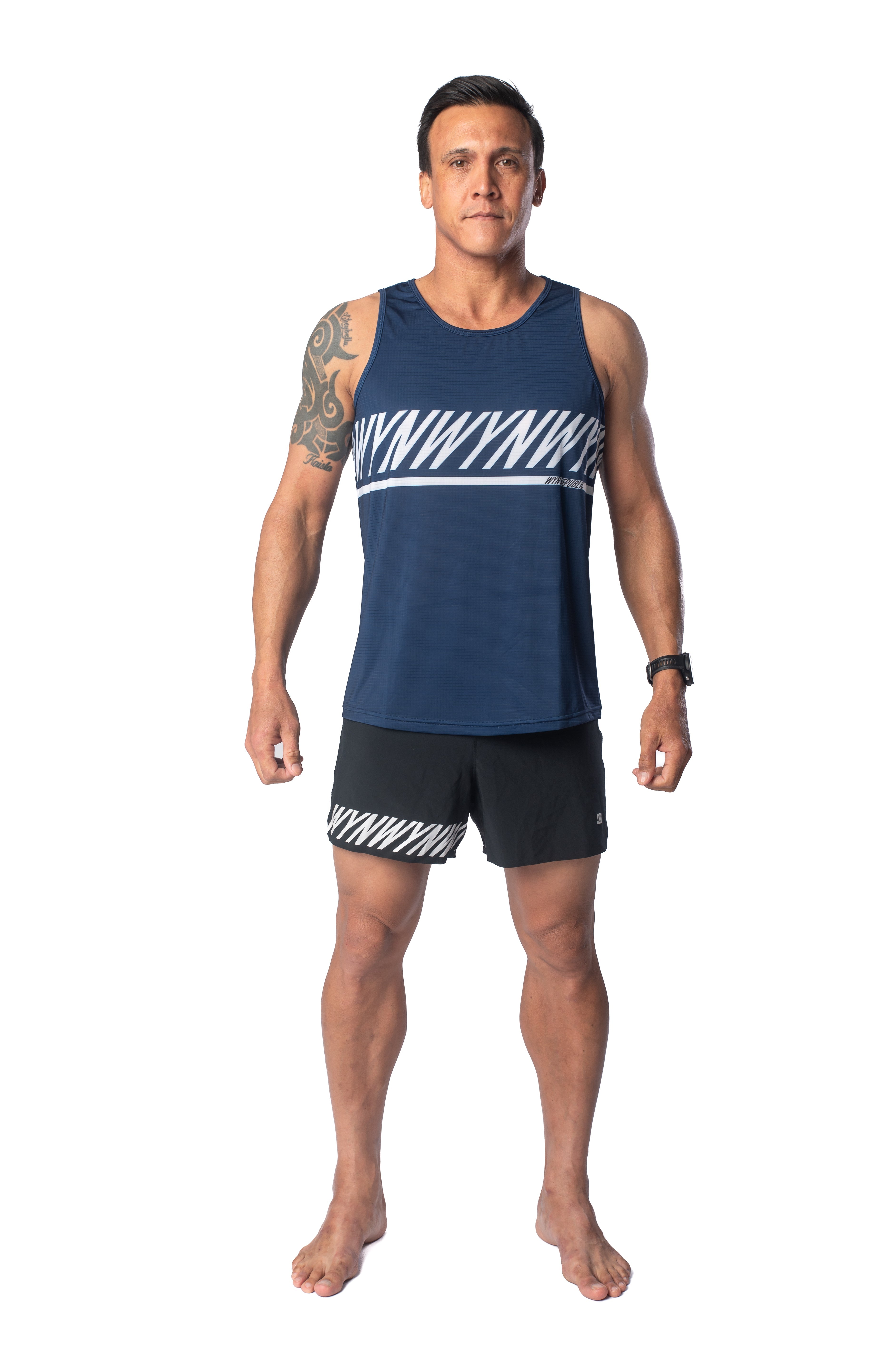 Men's WYN Active Fly Tank - Deep Navy