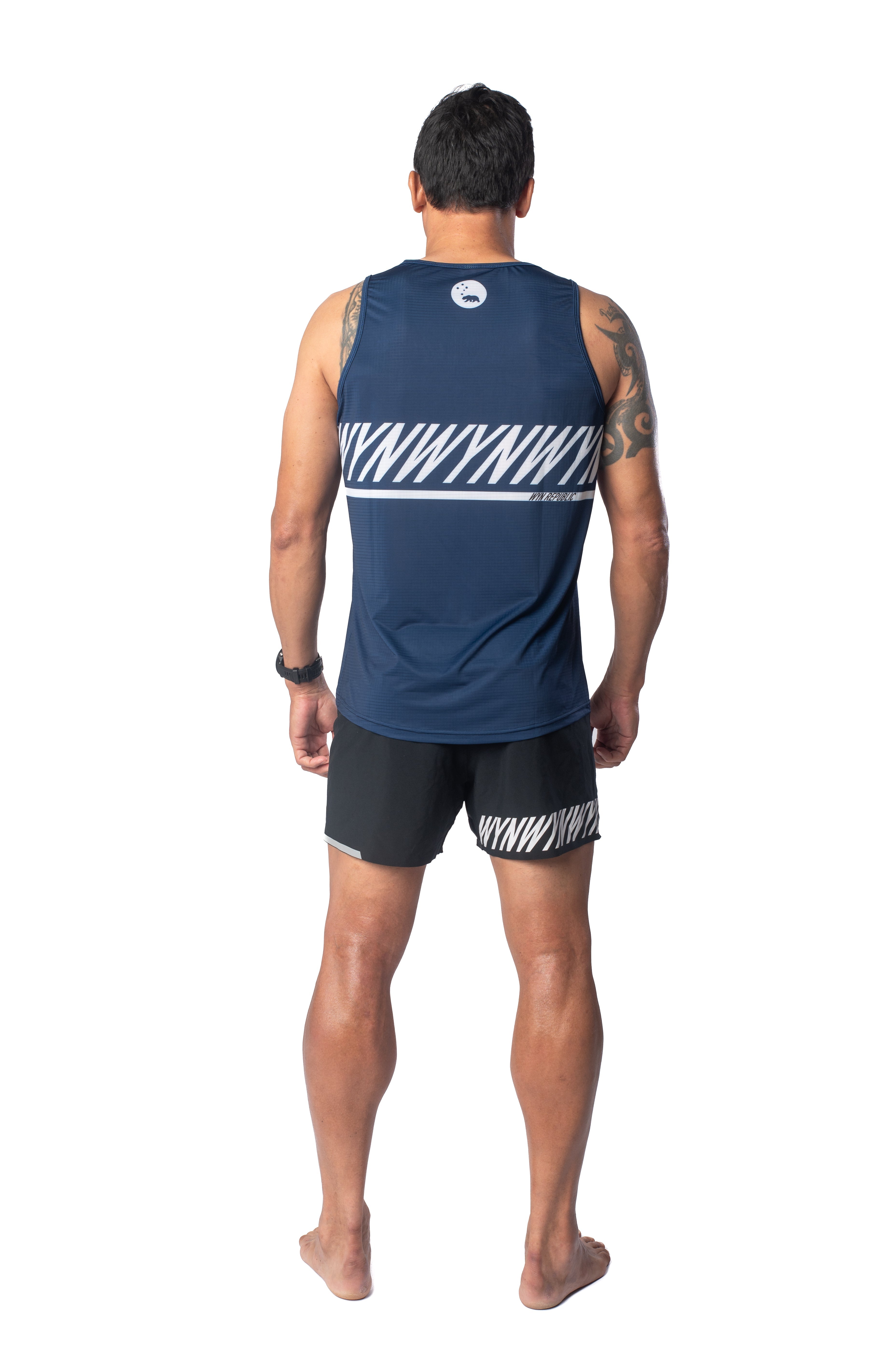 Men's WYN Active Fly Tank - Deep Navy