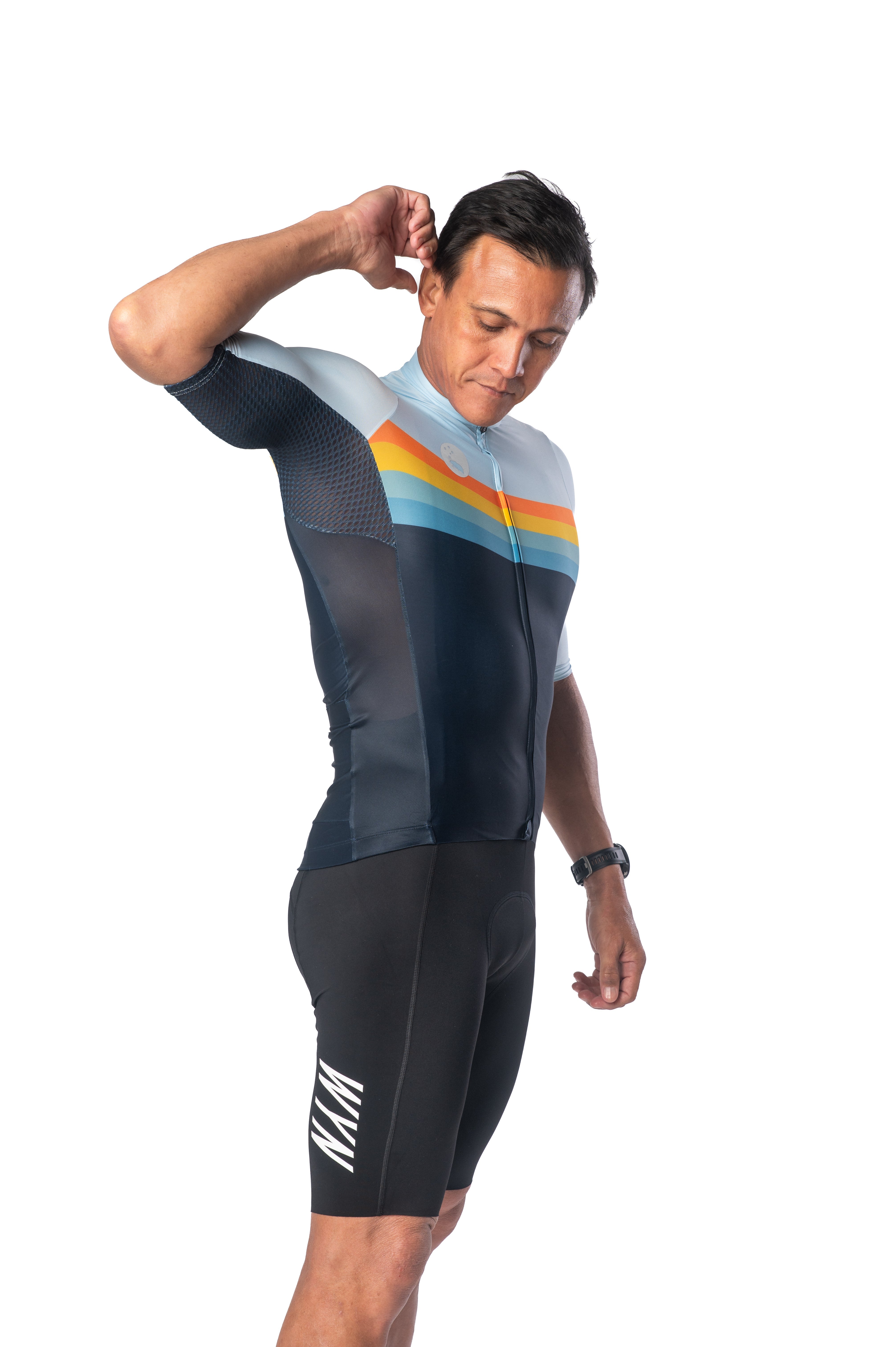 Men's LTD Premium Cycling Jersey - NorCal Blue