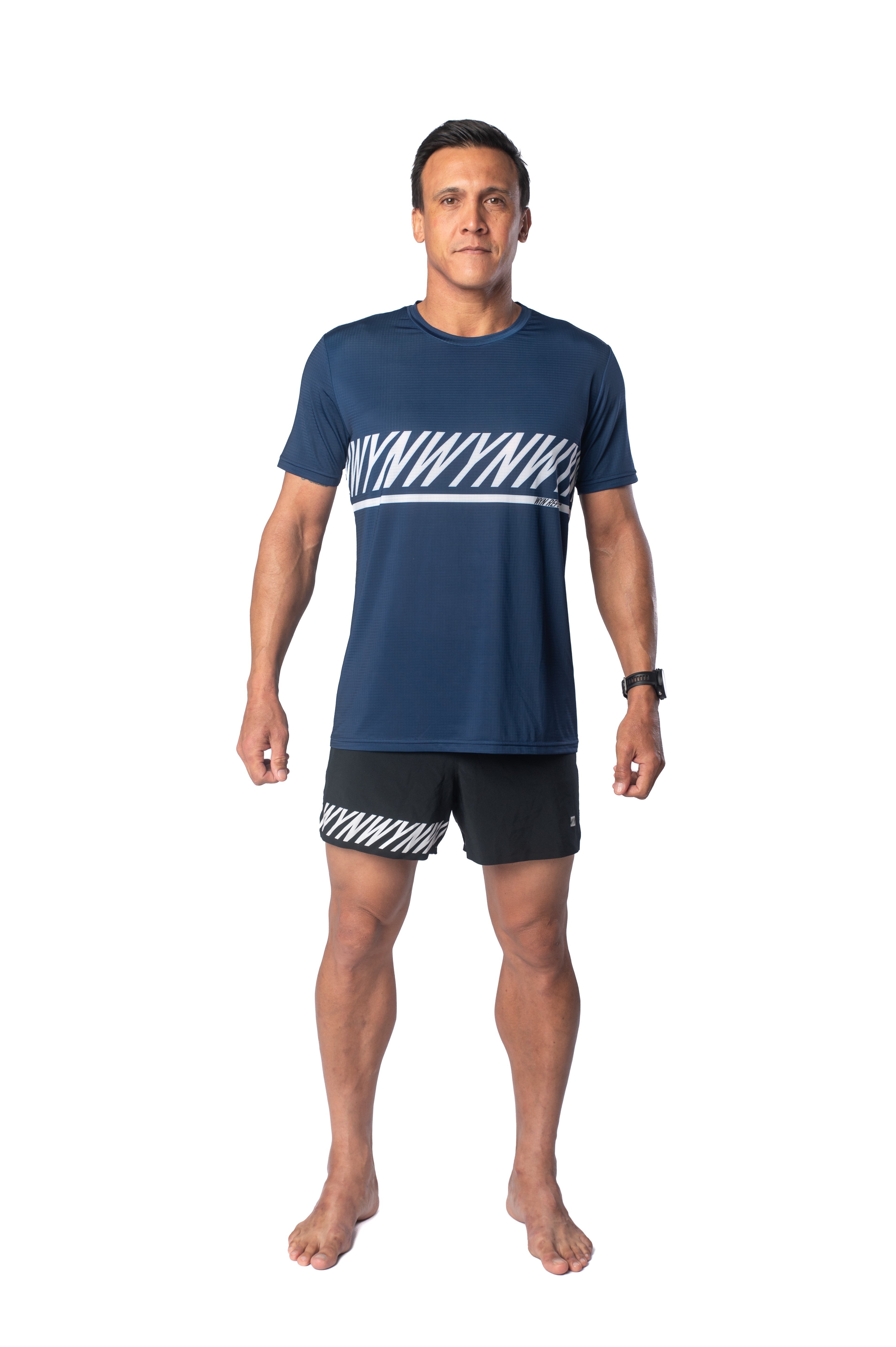 Men's WYN Active Fly Tee - Deep Navy