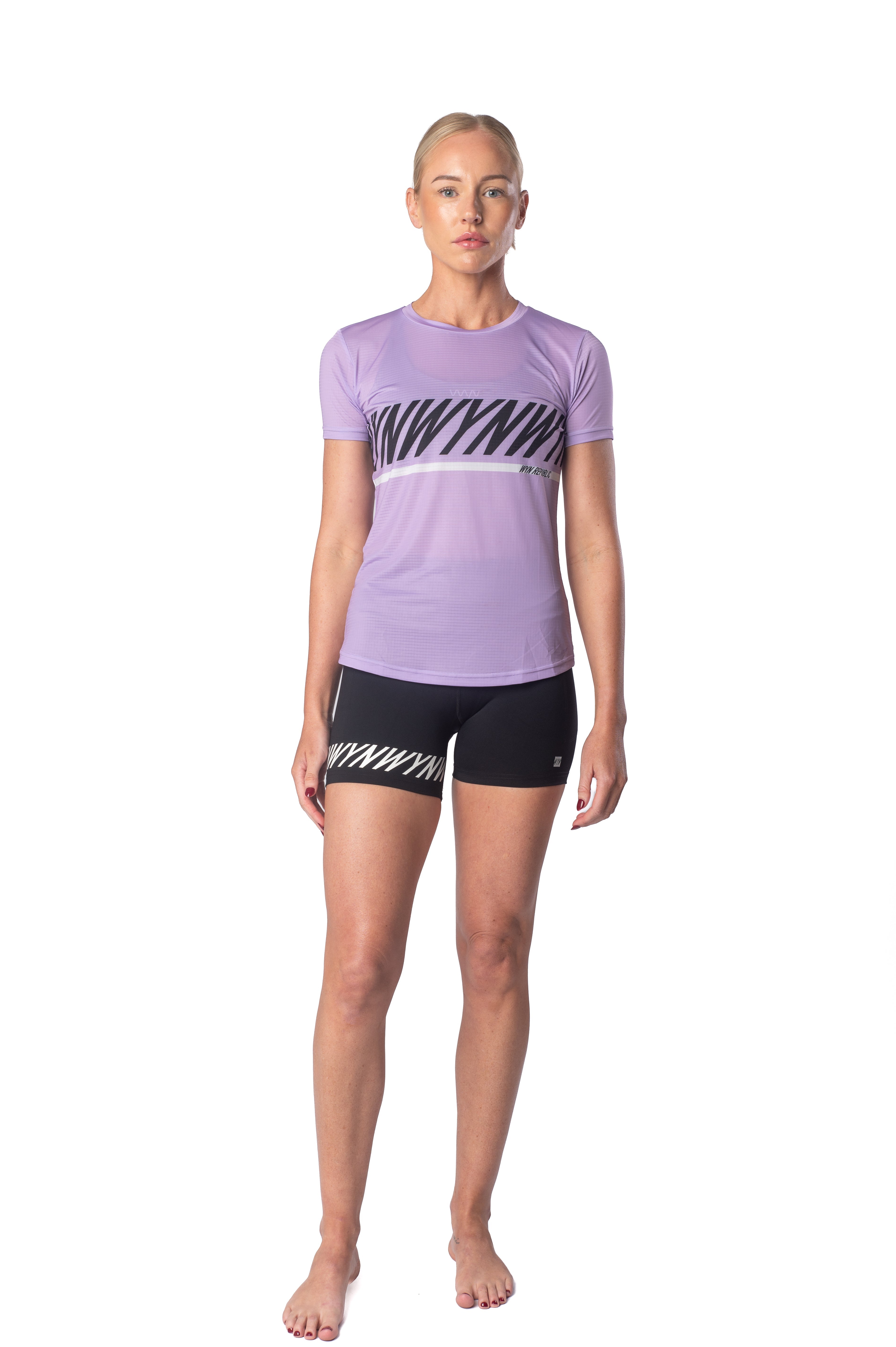 Women's WYN Active Fly Tee - Lavender