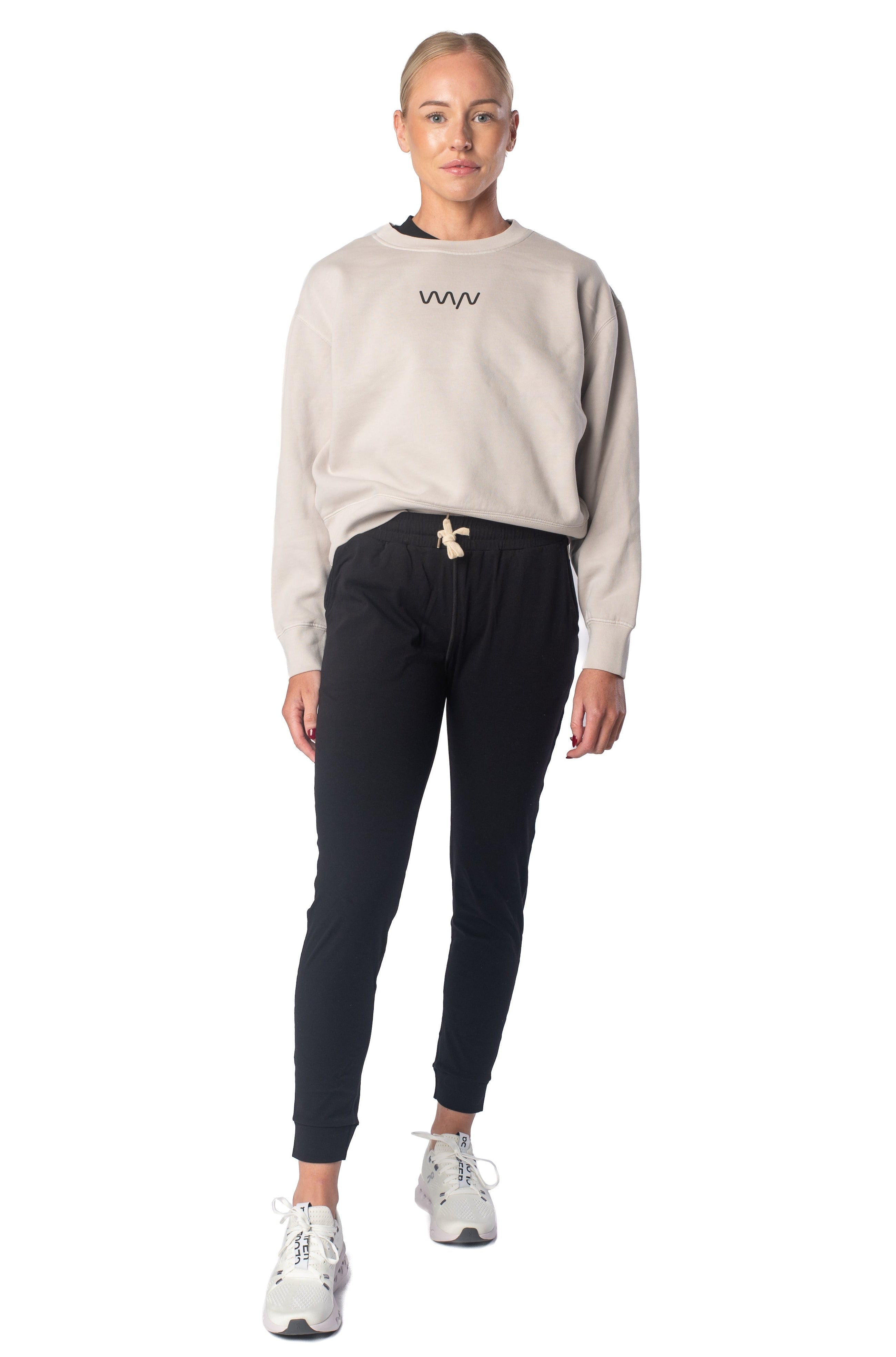 Women's Relax Crew - Bone