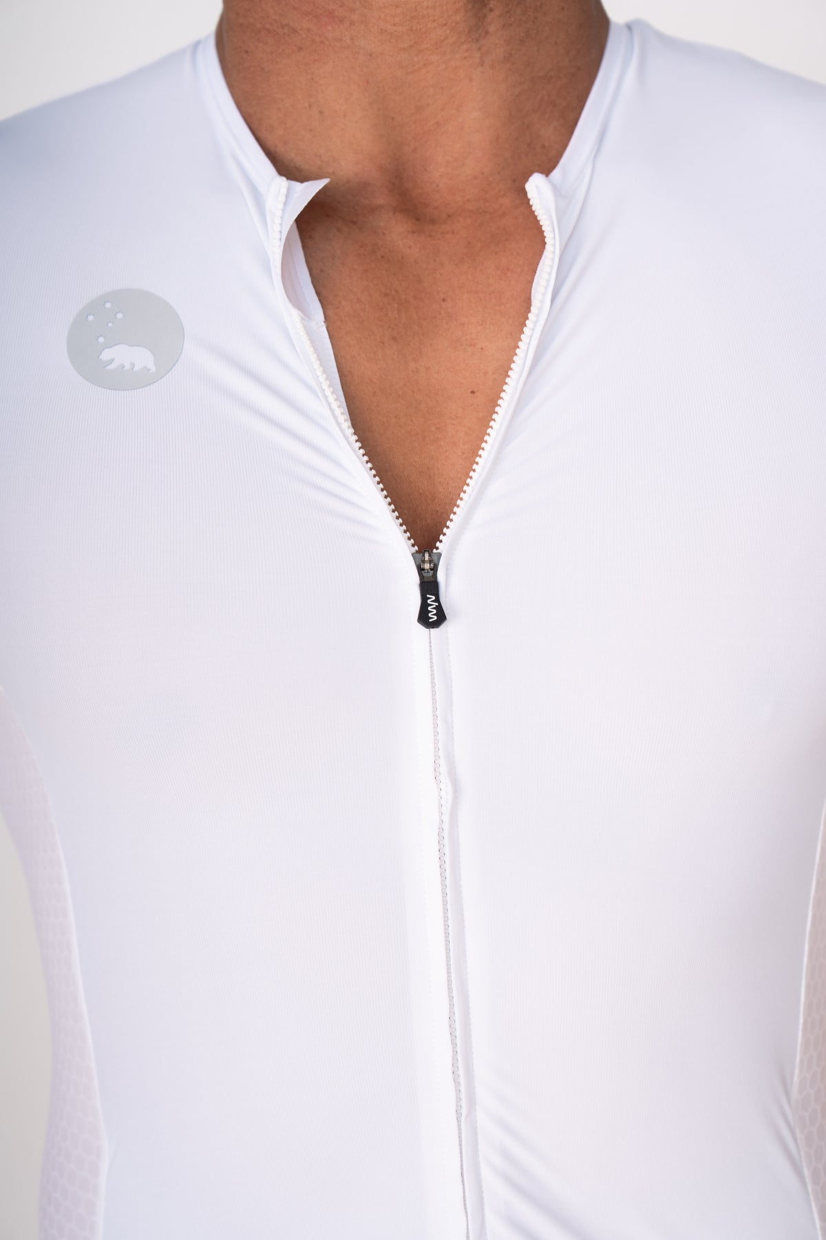 Men's LUCEO+ Aero Tri Suit - White/Platinum