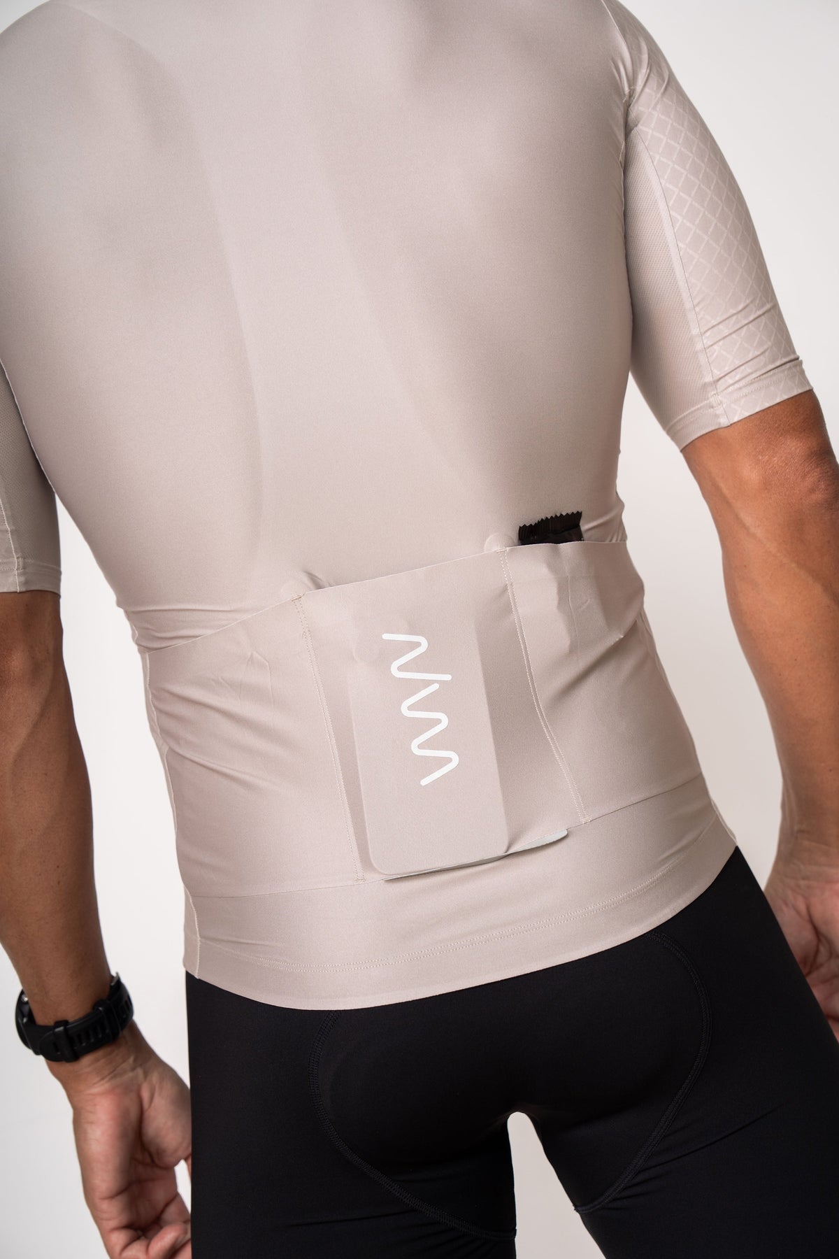 Men's LUCEO Pro Racer Cycling Jersey - Champagne