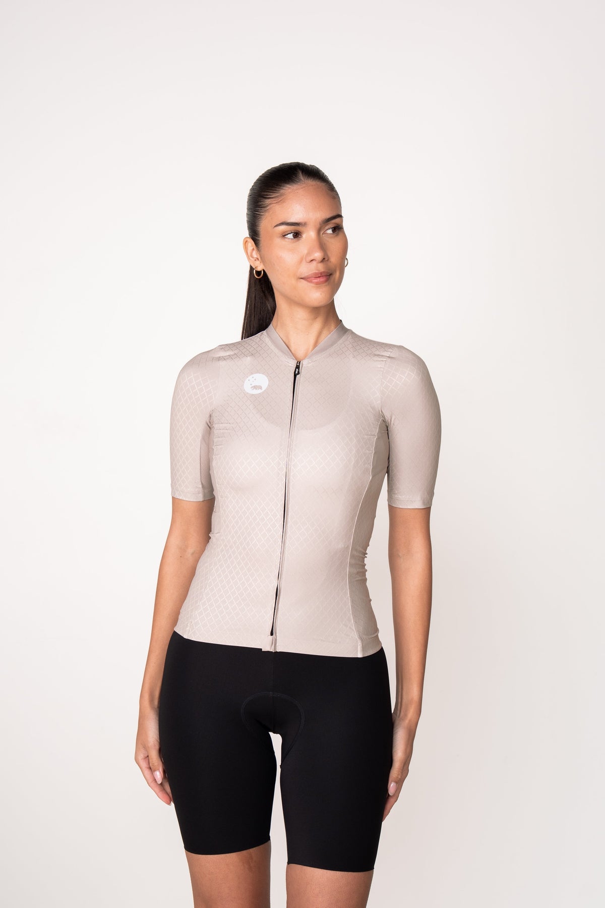 Women's LUCEO Pro Racer Cycling Jersey - Champagne