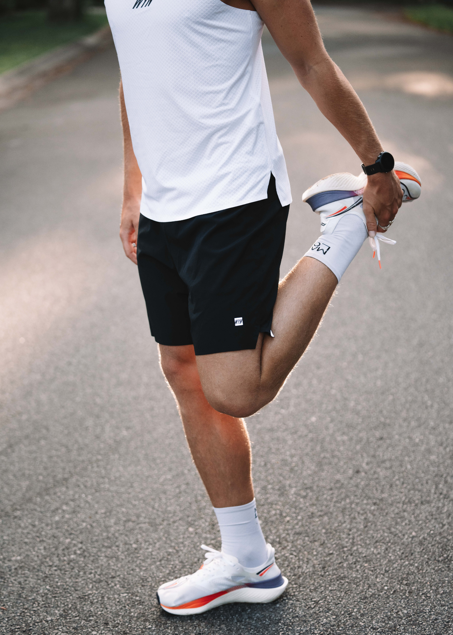 Men's Noosa 2.0 Run Short (7")- Black