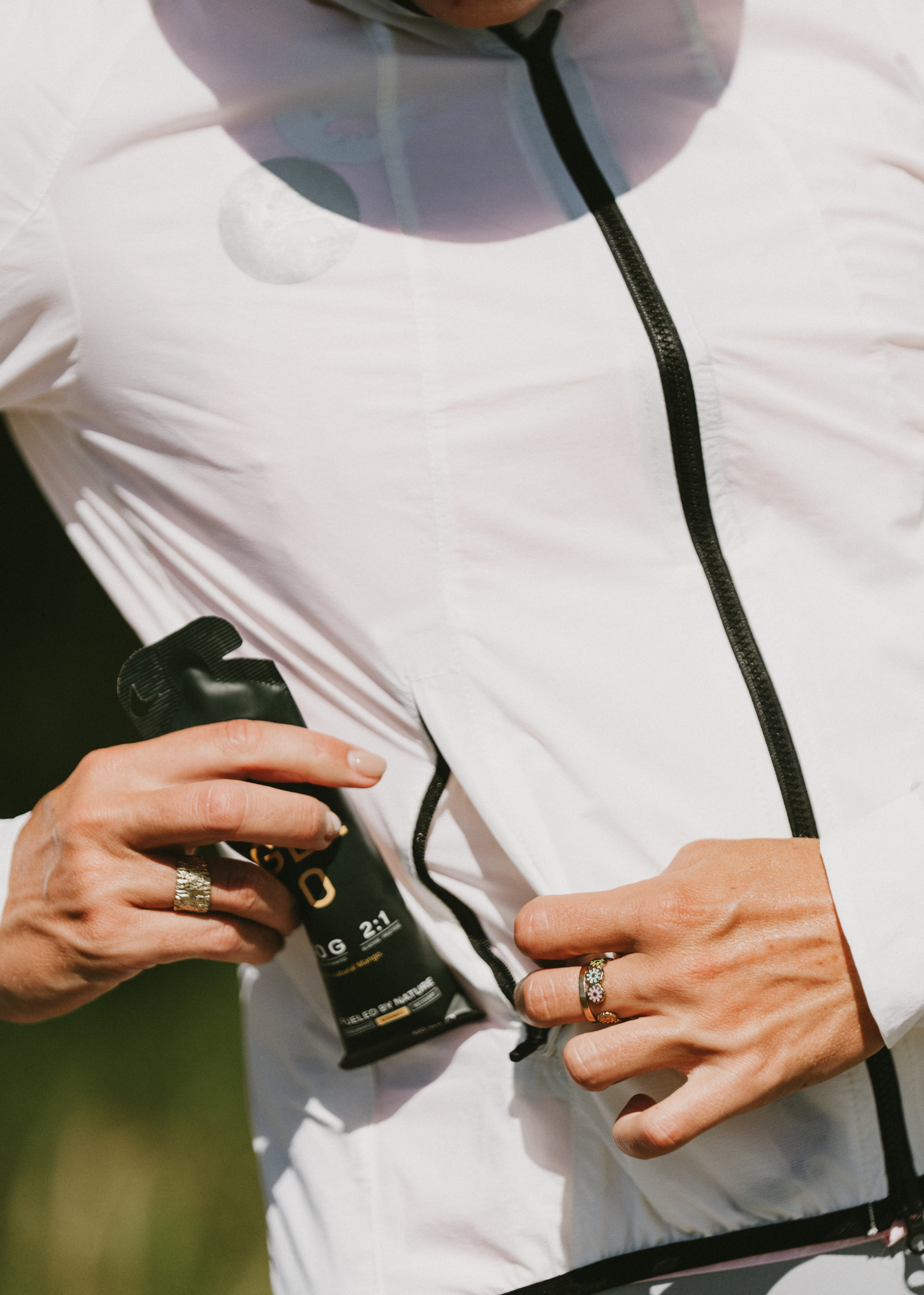 Women's AeroShield Cycling Jacket - White