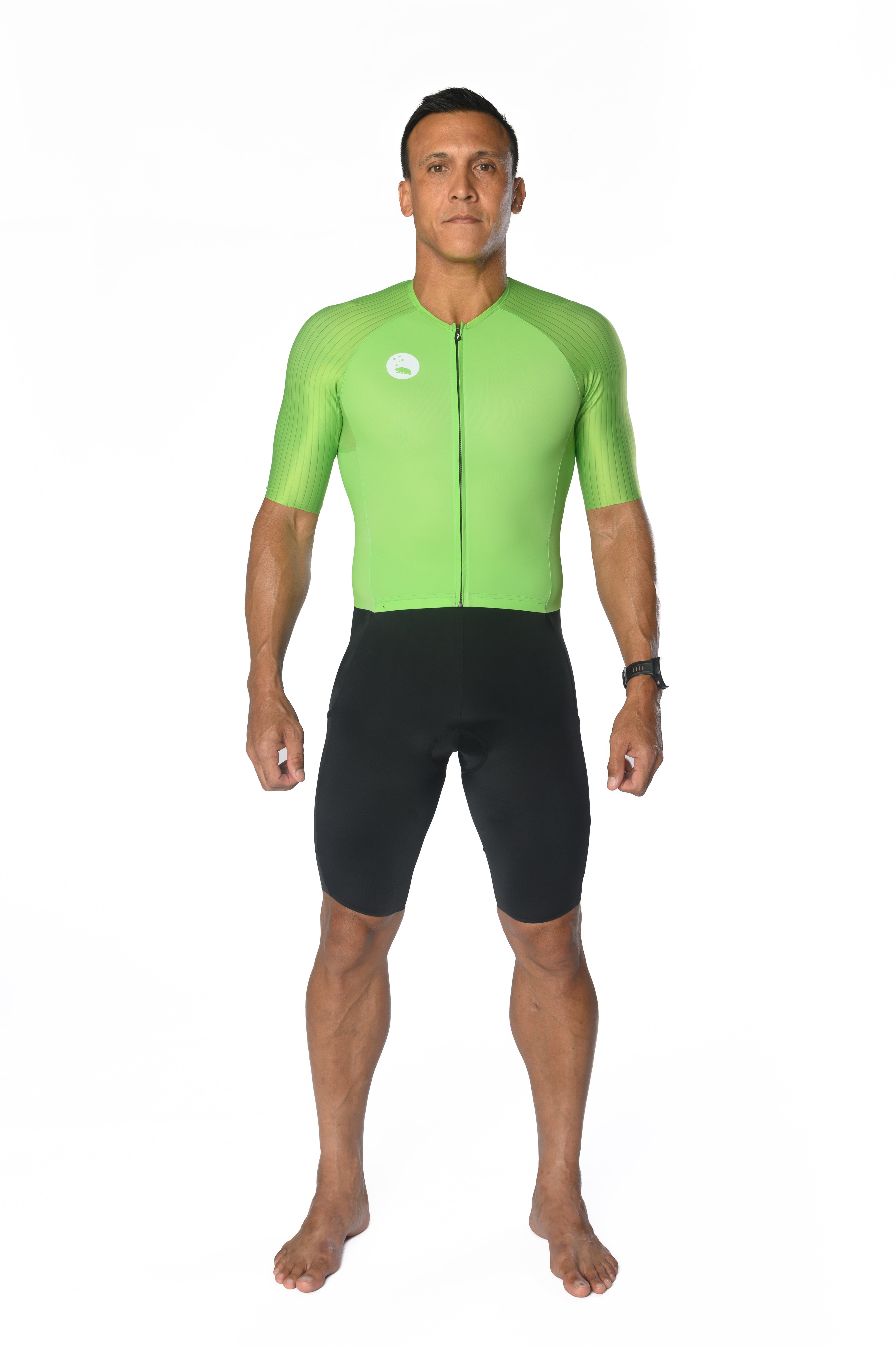 Men's Hi Velocity X Triathlon Suit - Lime Green