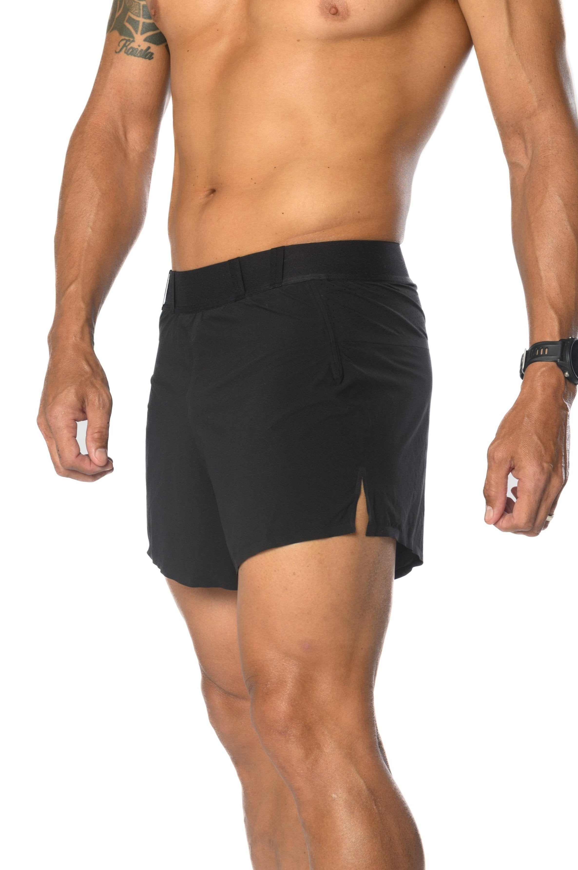 Men's Fly Run Shorts (3") - Black