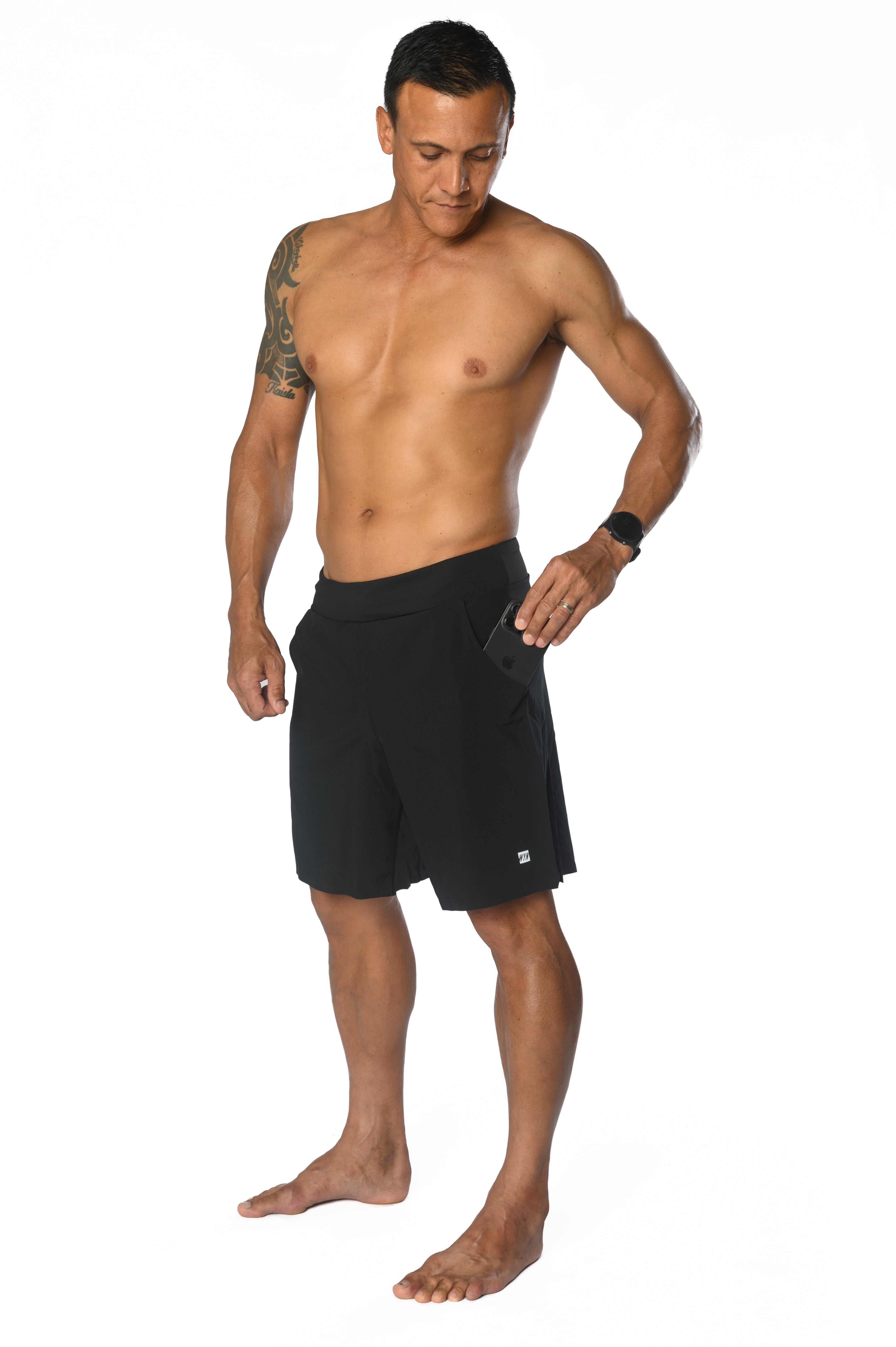 Women's WYN Active Arvo Short (Unlined 9.5") - Black