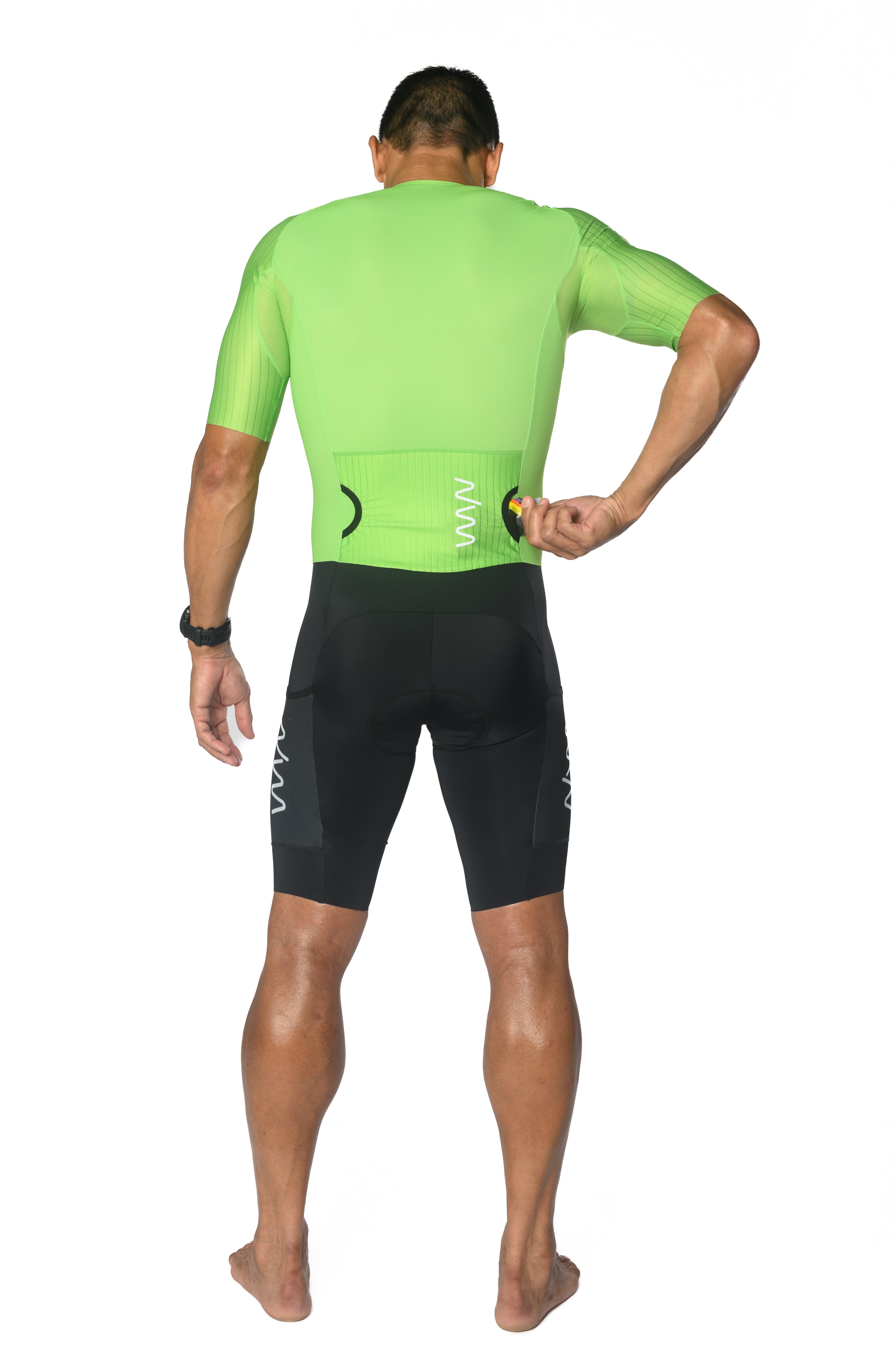 Men's Hi Velocity X Triathlon Suit - Lime Green