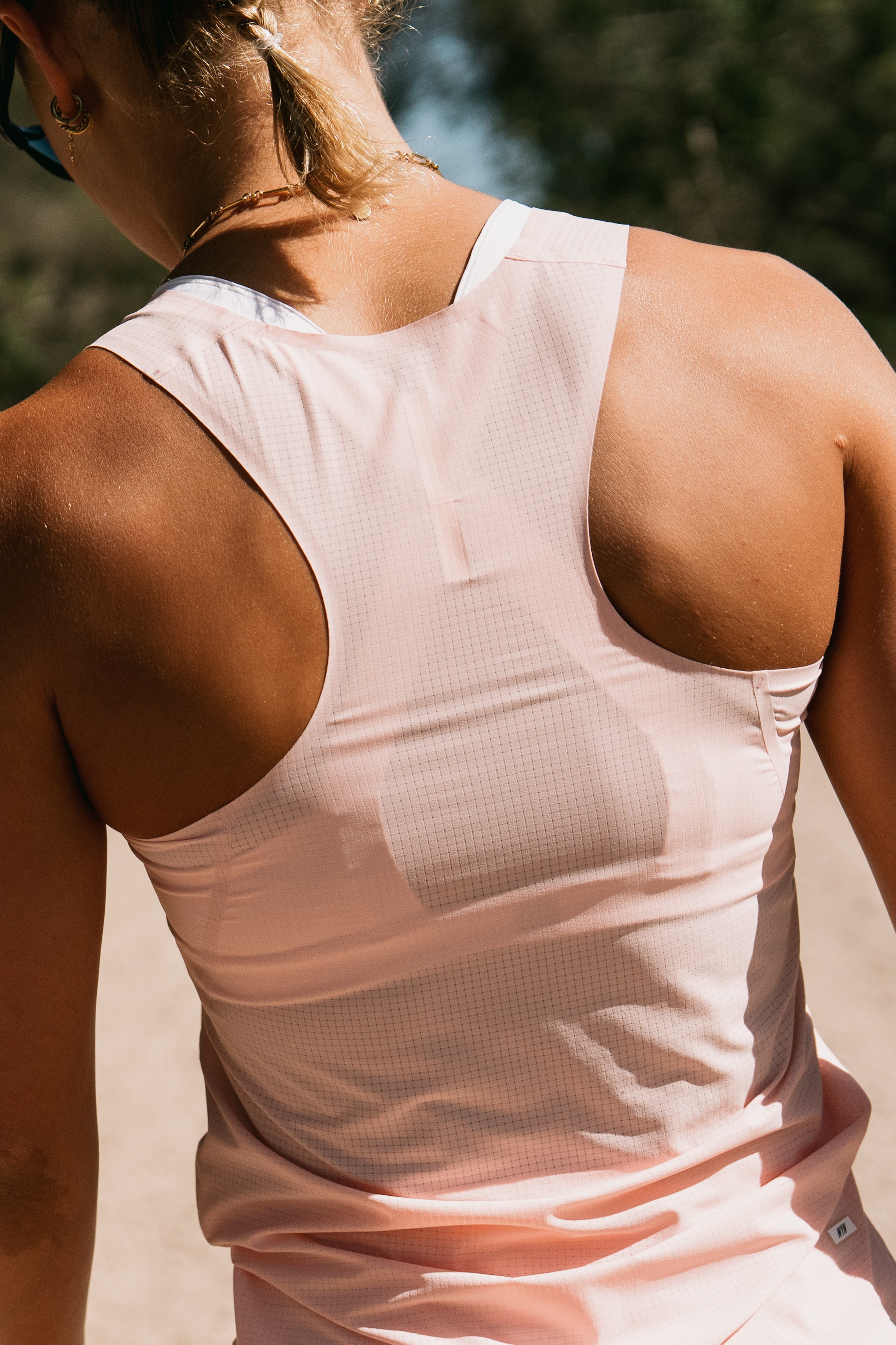 Women's Pace Tank - Petal Pink