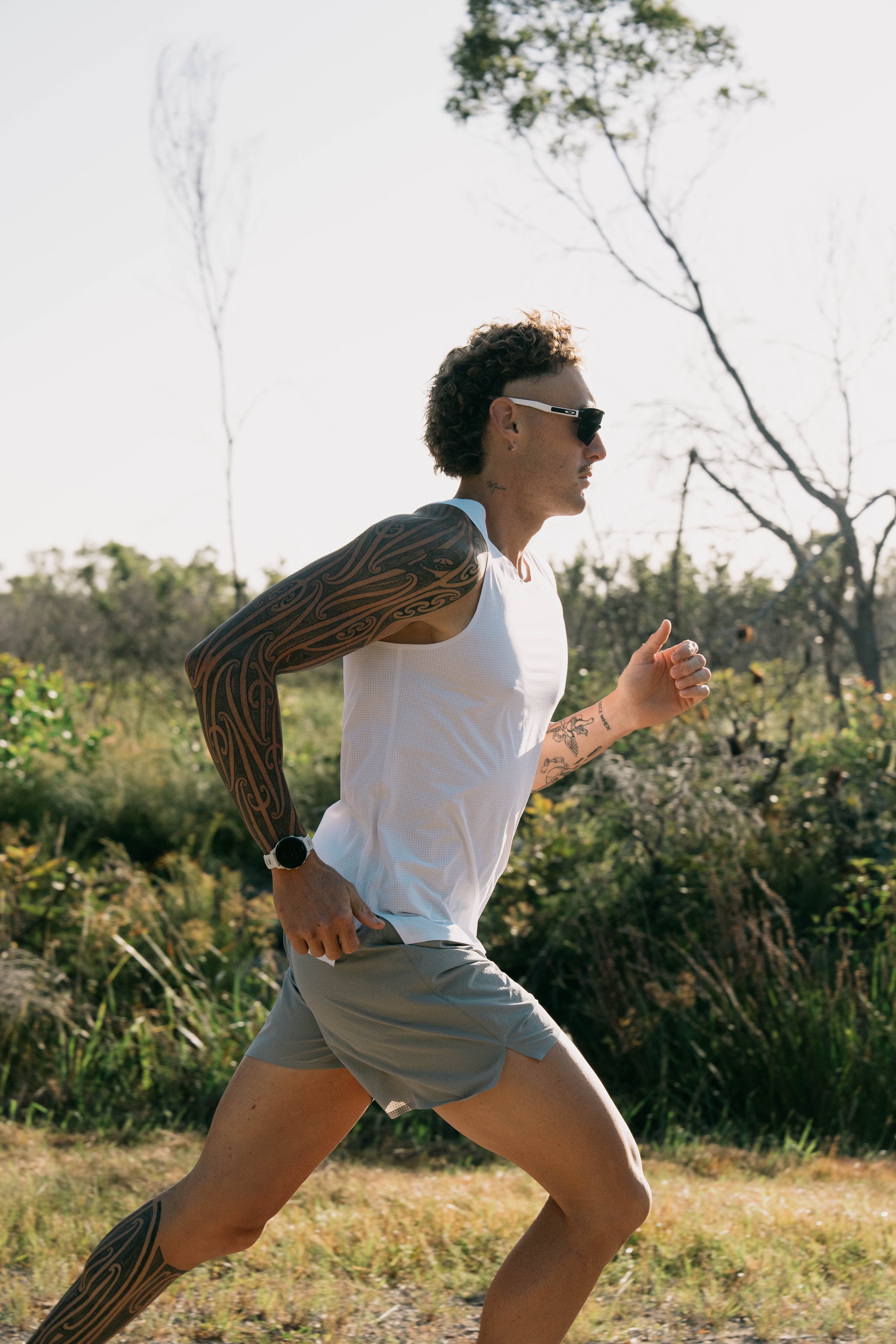 Men's Pace Tank - White