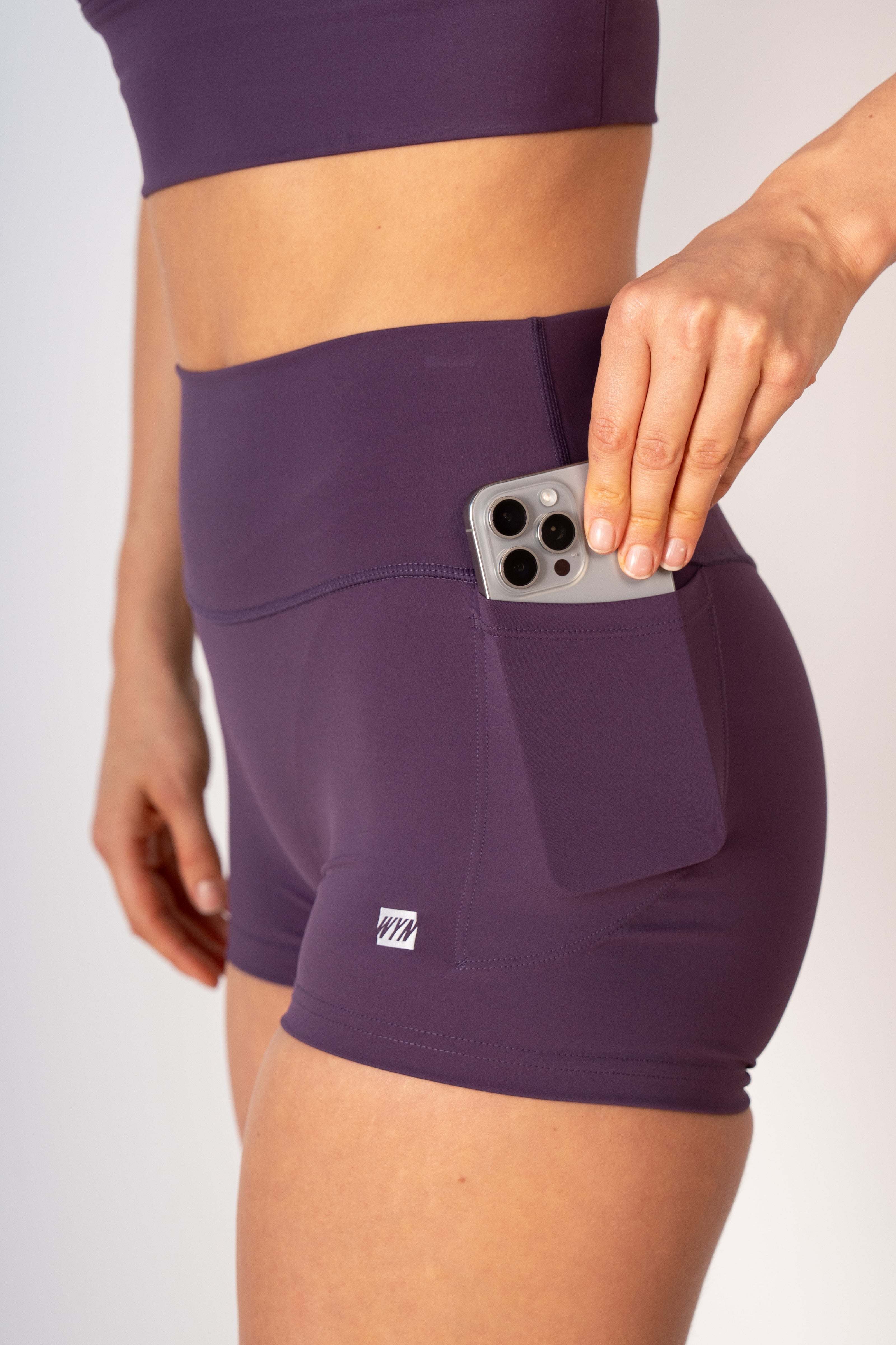 Women's Stride Seamless Front 2" Shorts - Plum