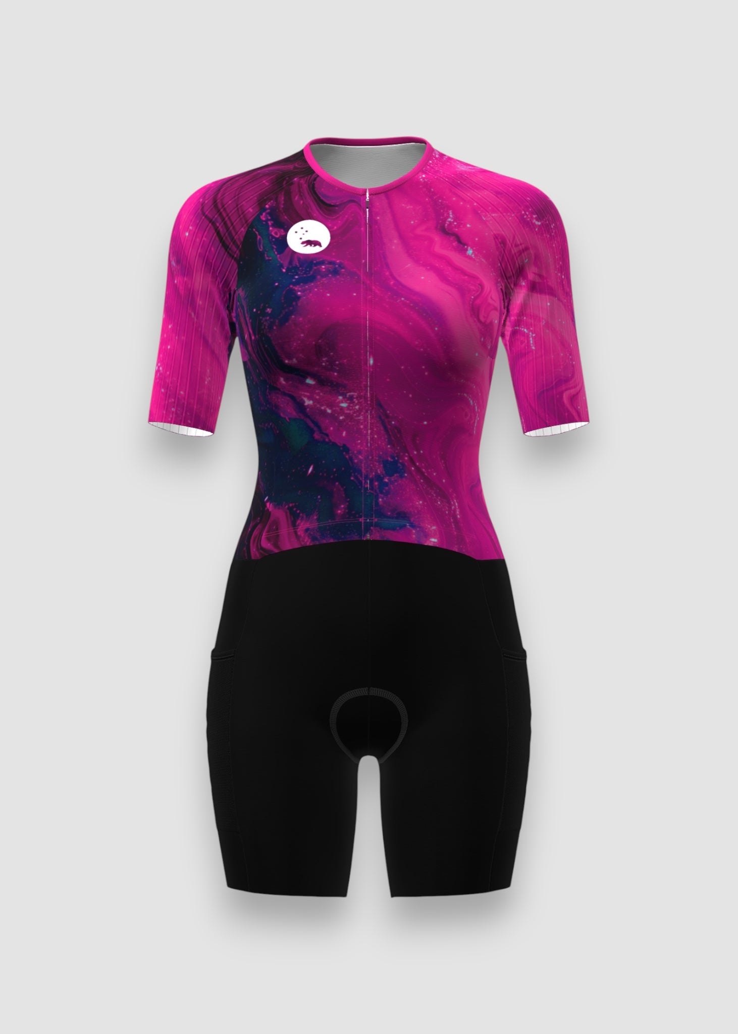 Women's Pro Series Hi Velocity X Tri Suit - Kat Matthews - Pink
