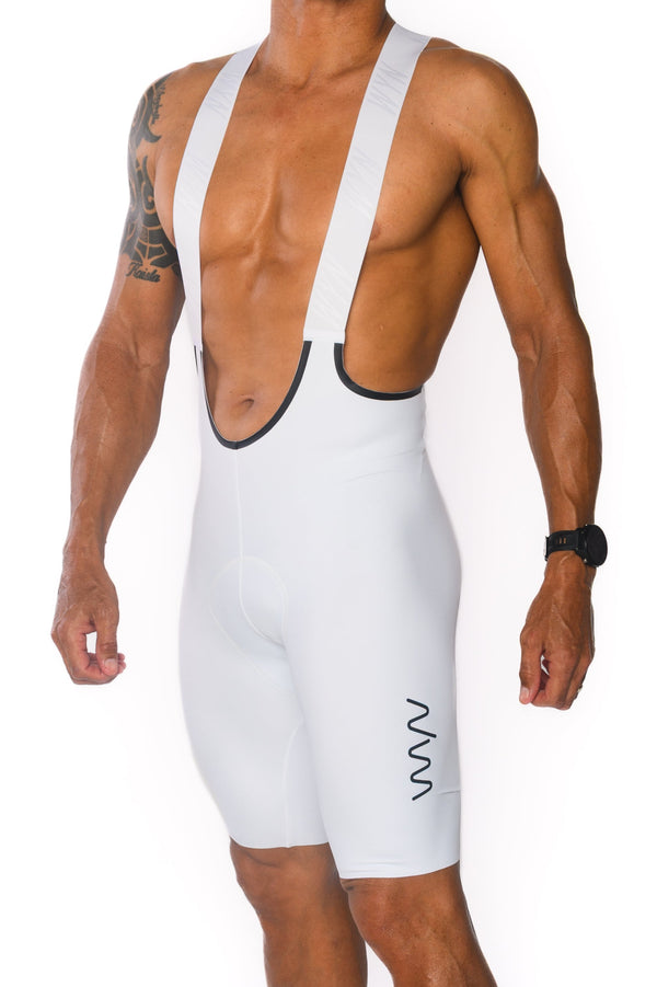 Men's Velocity 3.0 Cycling Bib Shorts - White