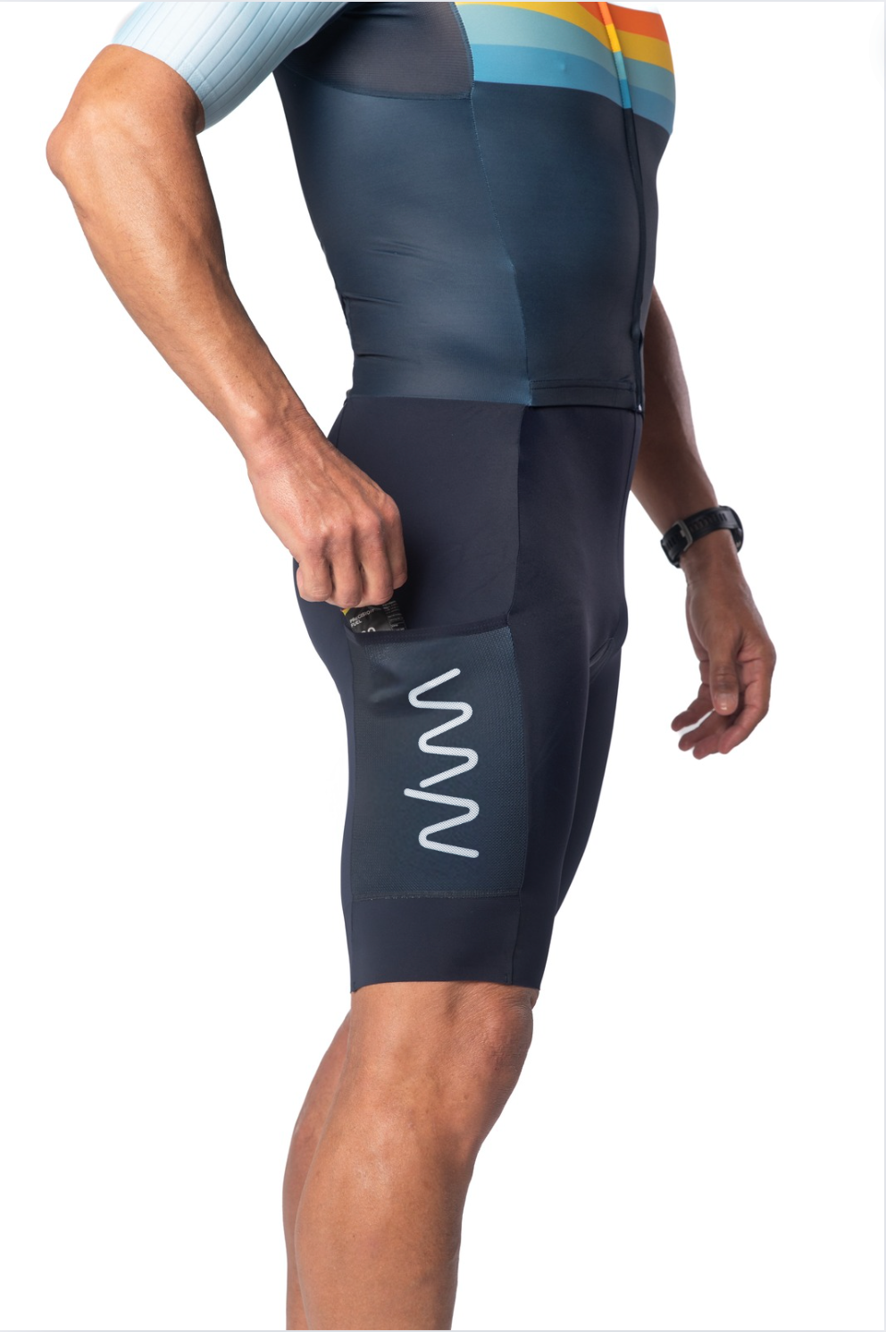 Men's LTD Hi Velocity X Triathlon Suit - NorCal Blue