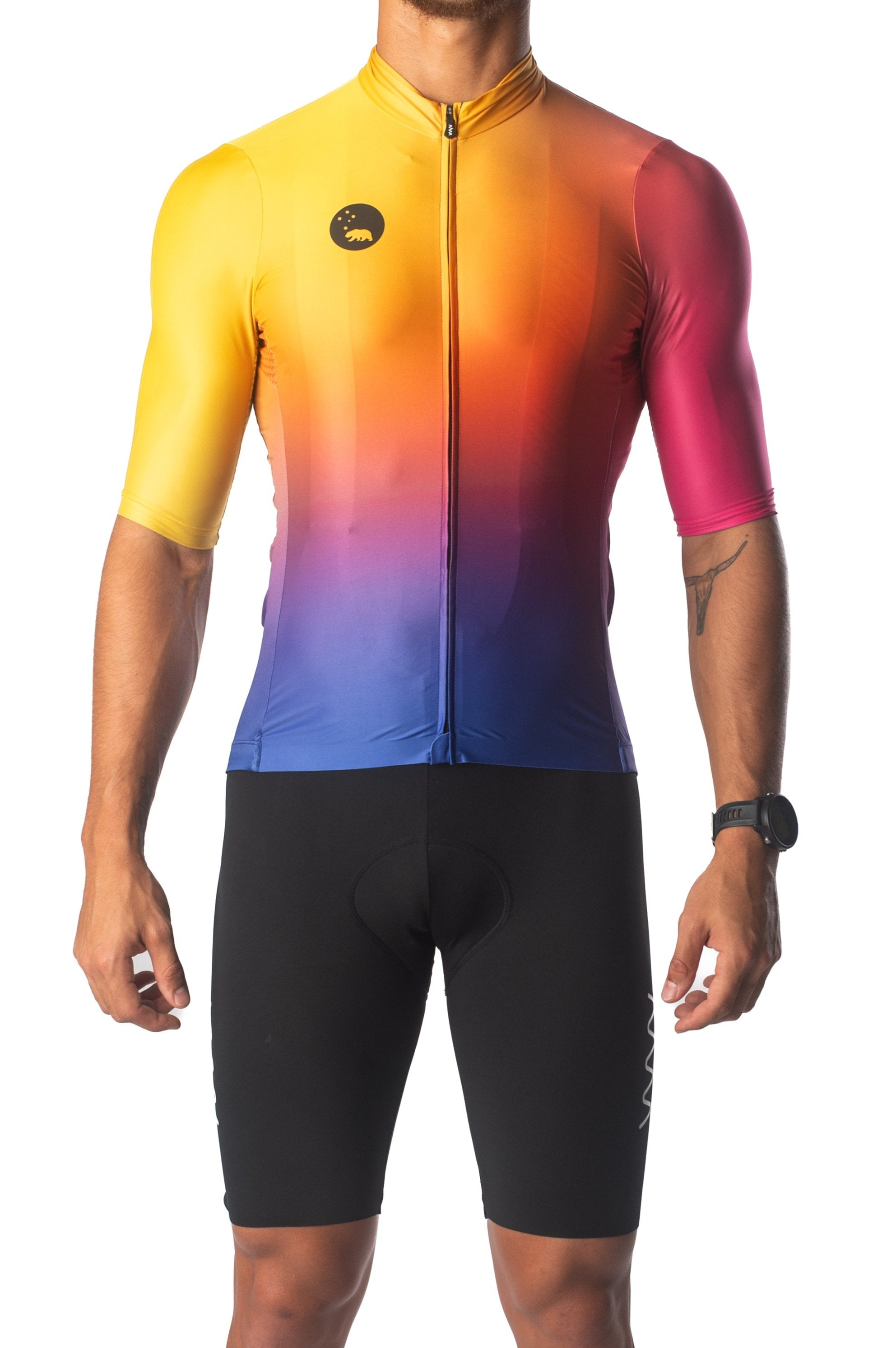 Men's WC24 Premium Cycling Jersey - Kona Sunset