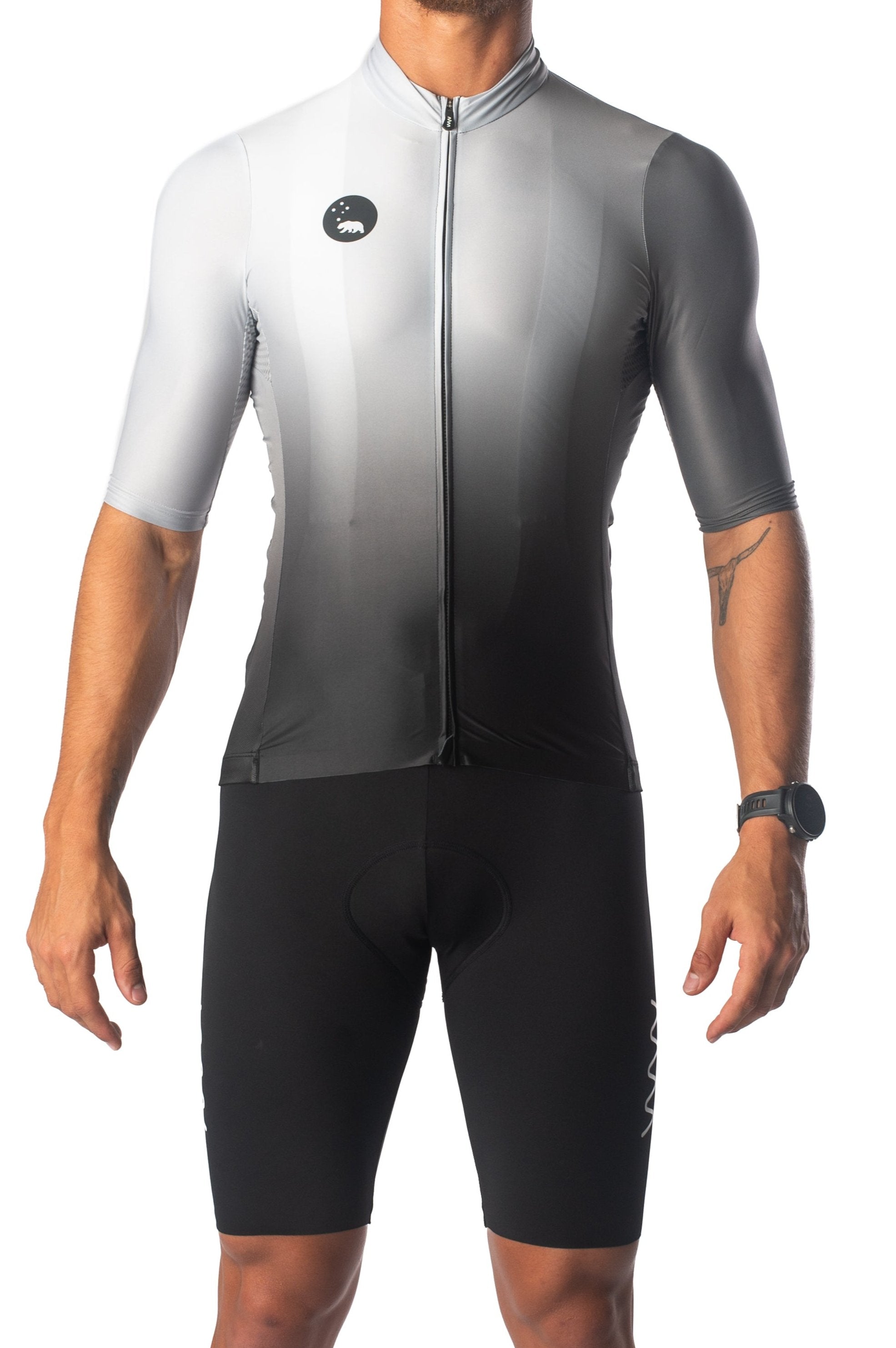 Men's WC24 Premium Cycling Jersey - Taupo All Black