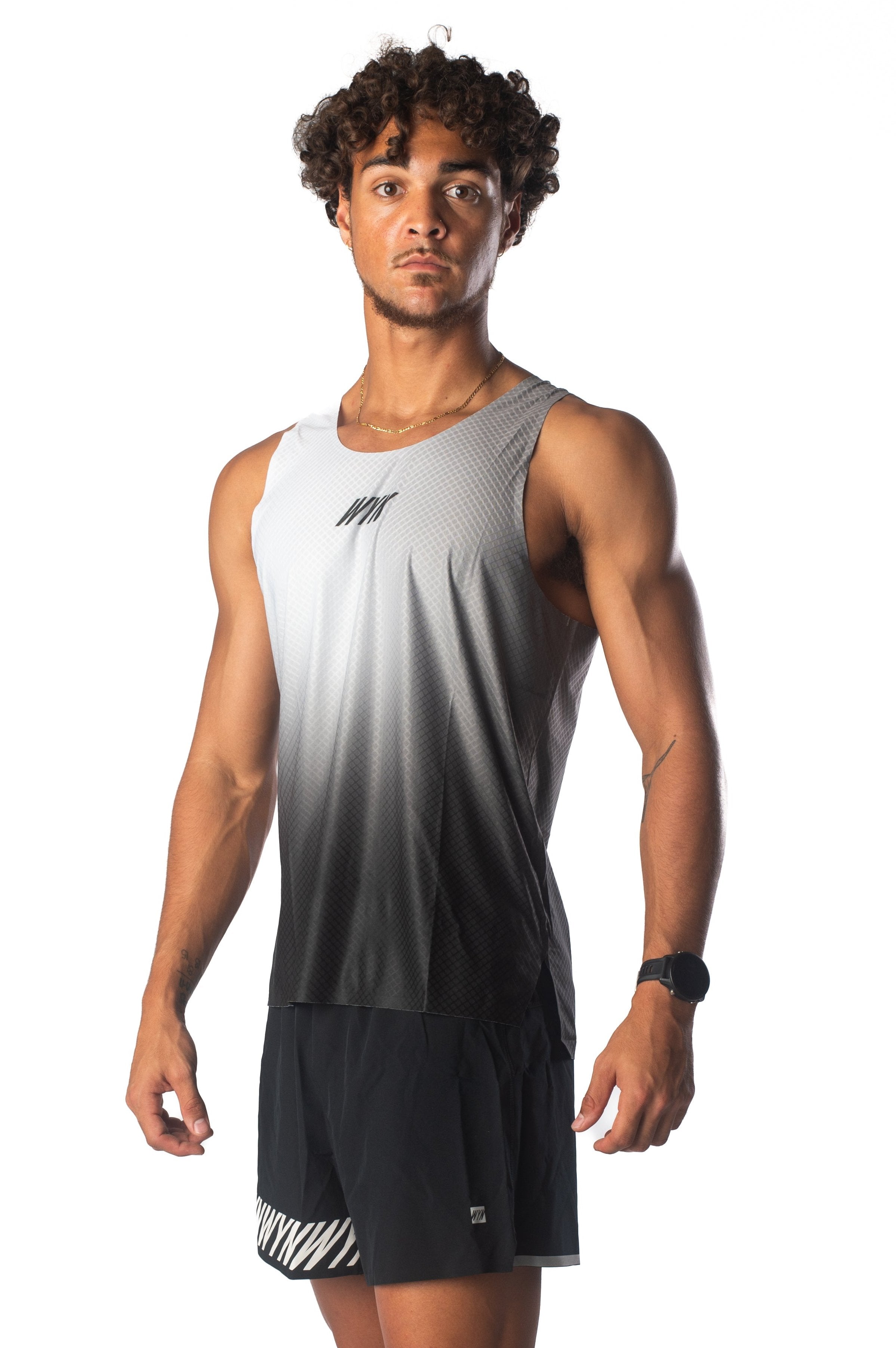 Men's WC24 Performance Tank - Taupo All Black