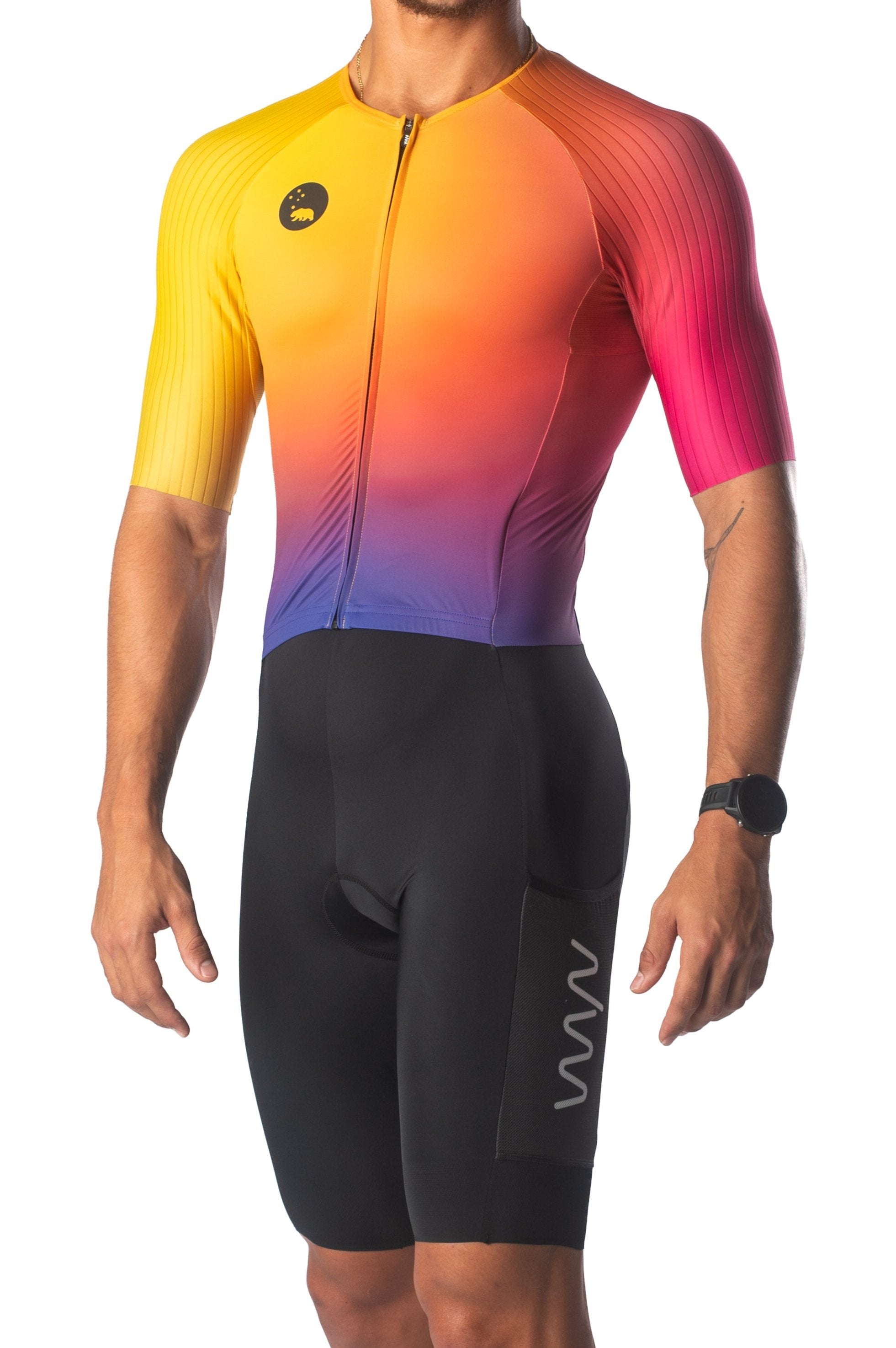 Men's WC24 Hi Velocity X Triathlon Suit - Kona Sunset