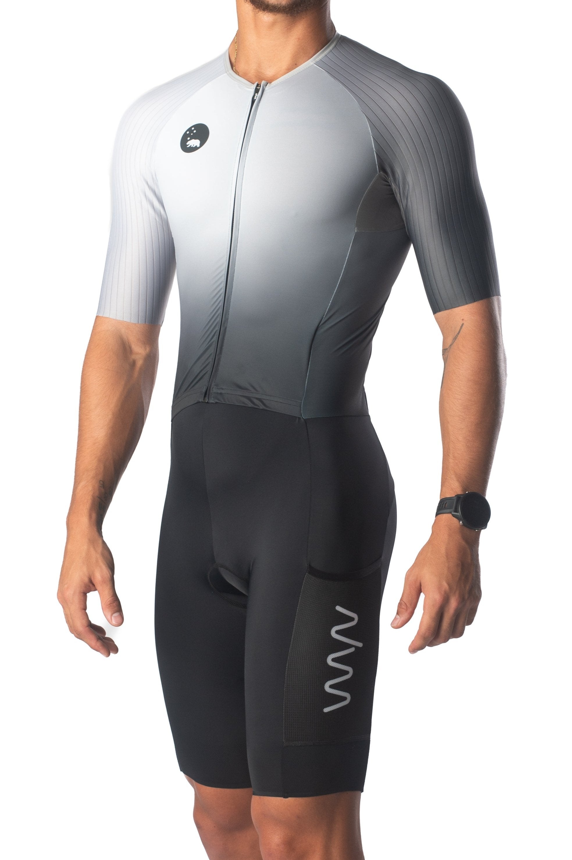 Men's WC24 Hi Velocity X Triathlon Suit - Taupo All Black