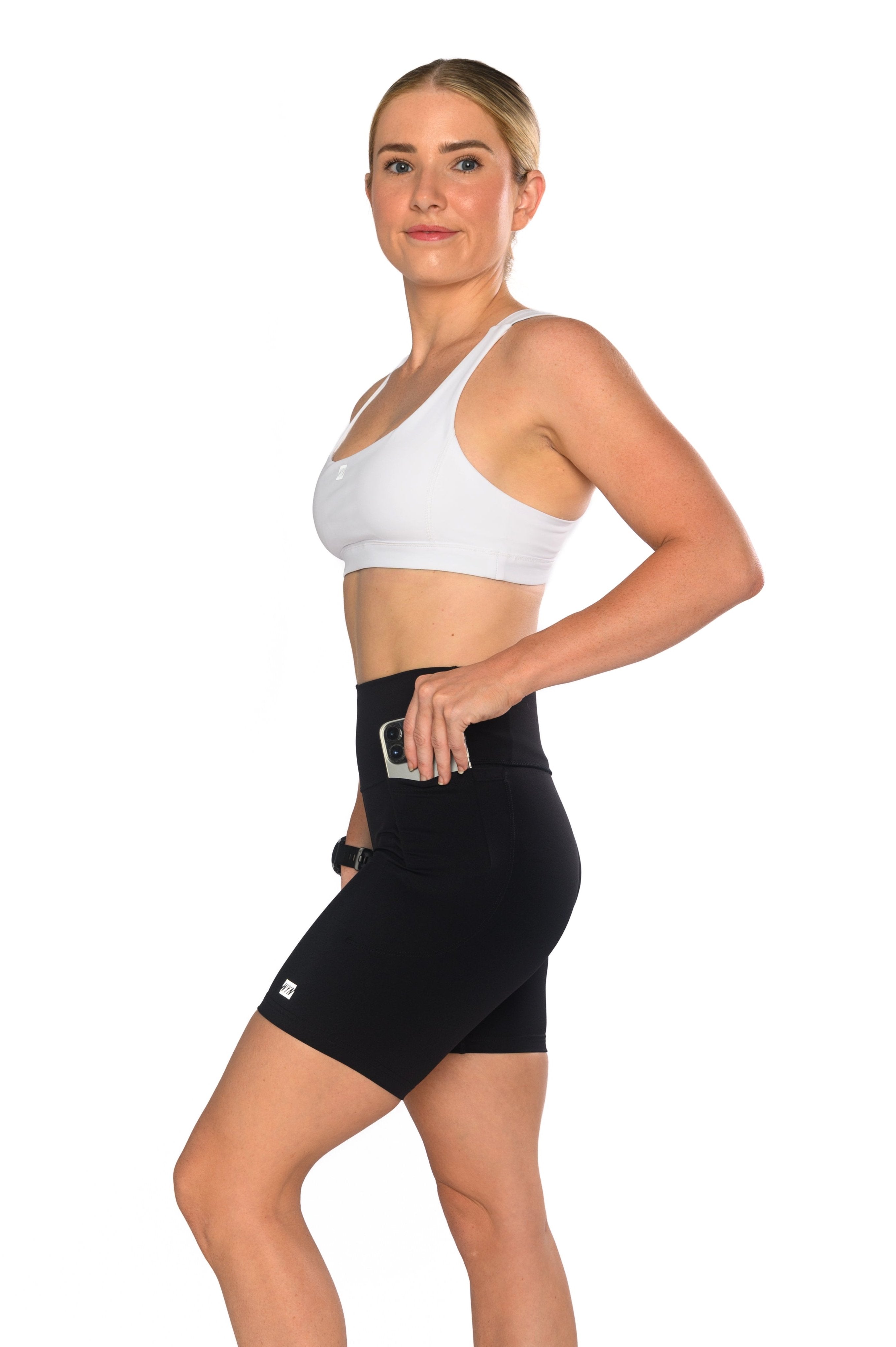 Women's Stride Shorts 6" - Black