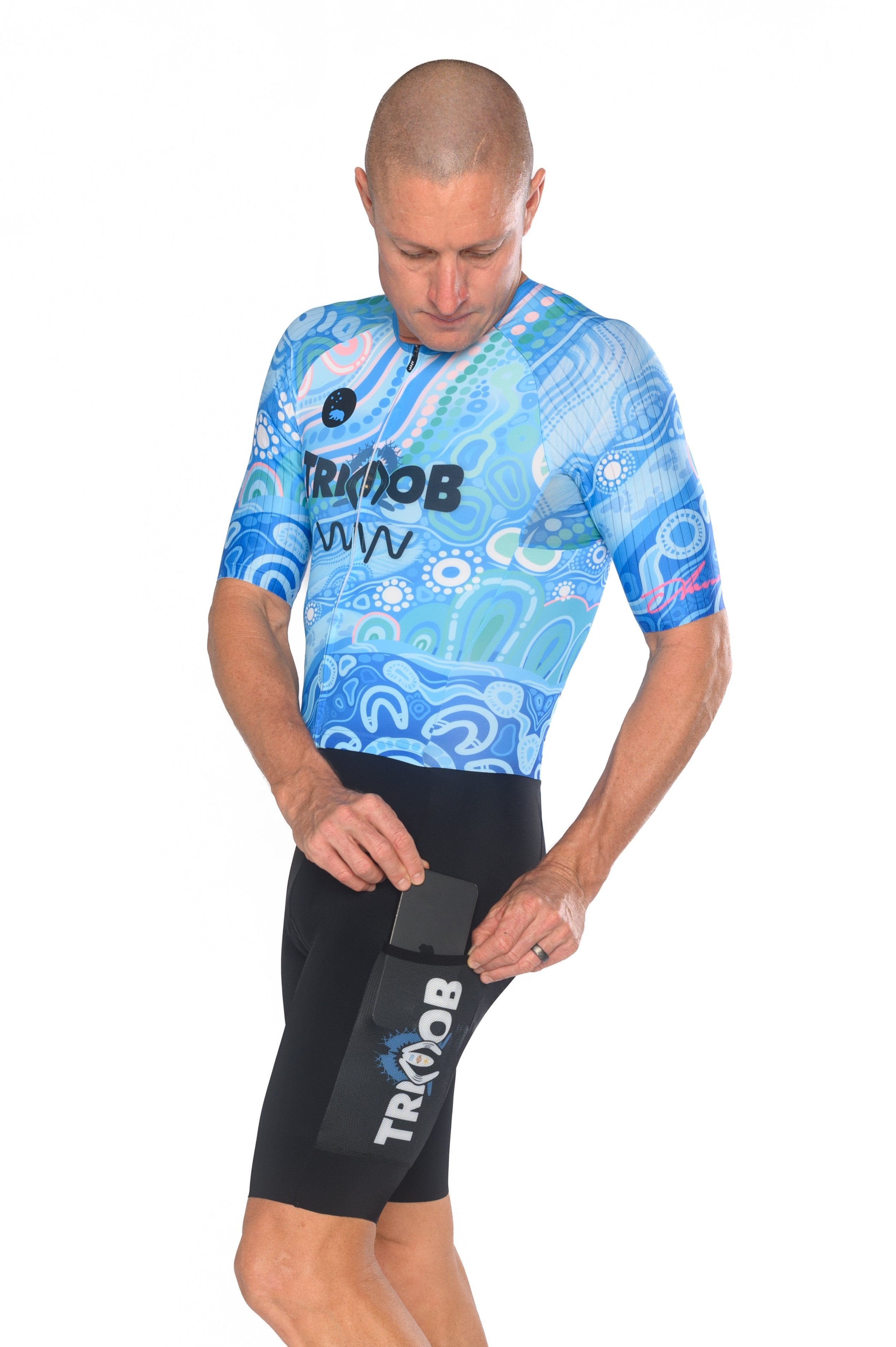 Men's Tri Mob Hi Velocity X Triathlon Suit - Amiwarre