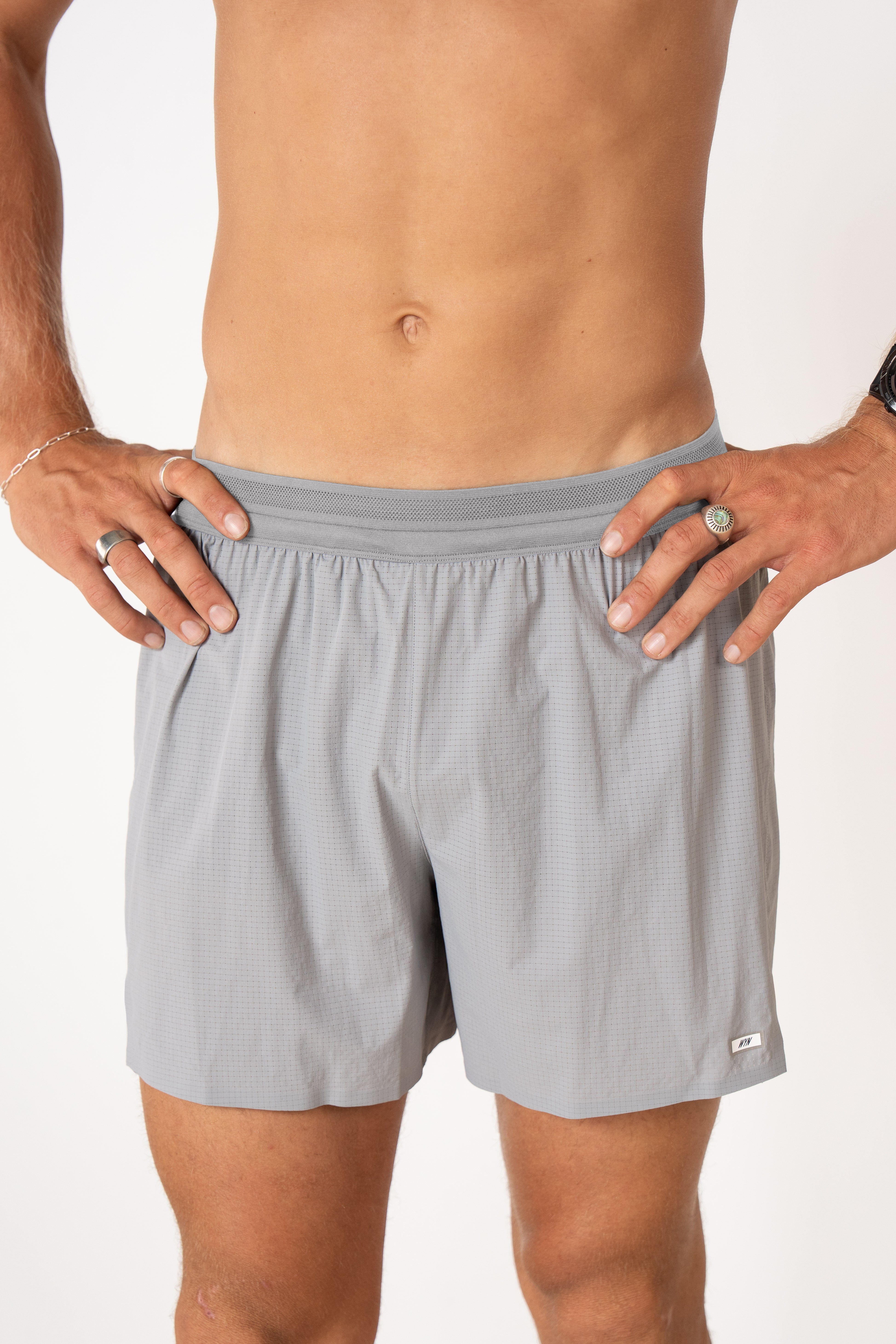 Men's Pace Short (5") - Platinum