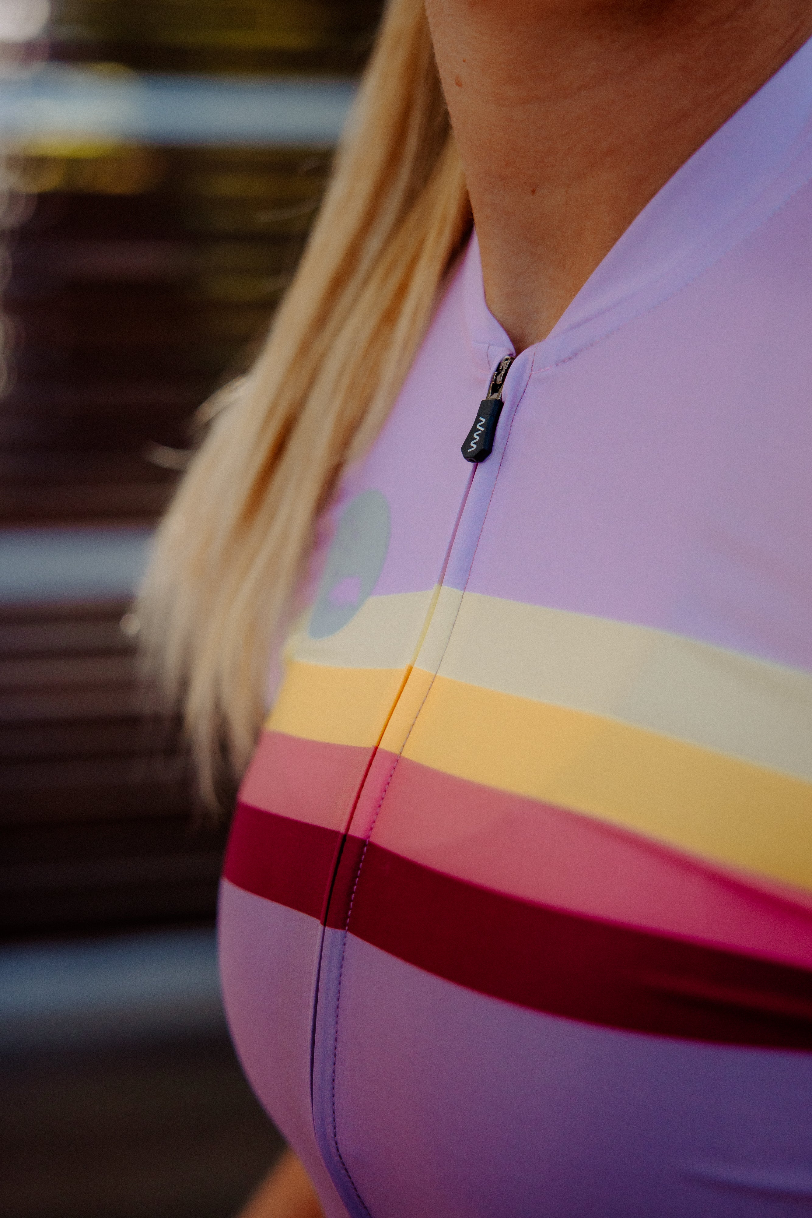 Women's LTD Premium Cycling Jersey - SoCal Sunset