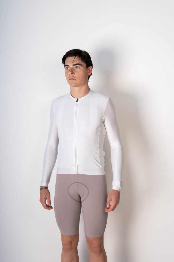 Men's Training Day Long Sleeve Jersey - Ivory