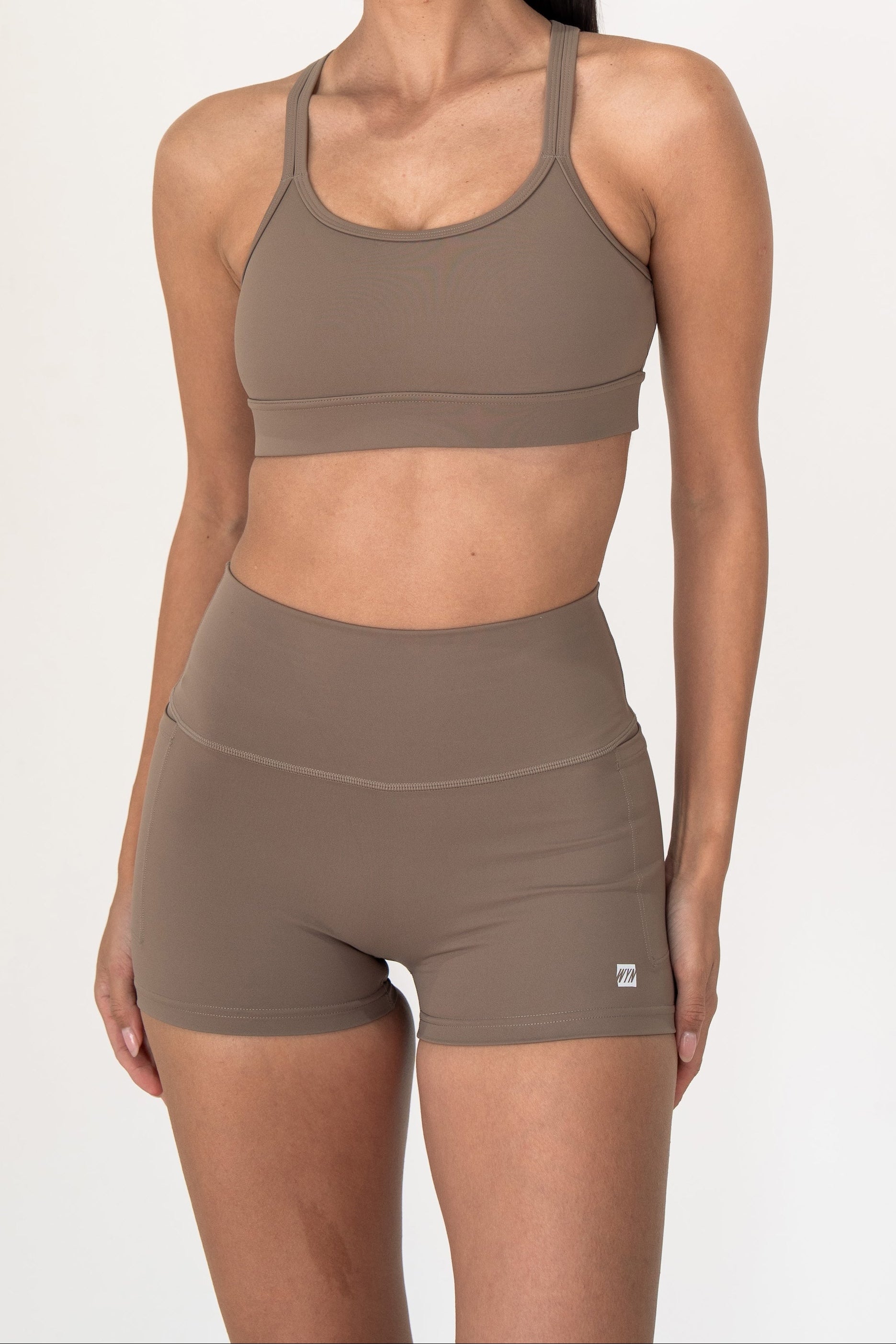Women's Stride Seamless Front 2" Shorts - Truffle