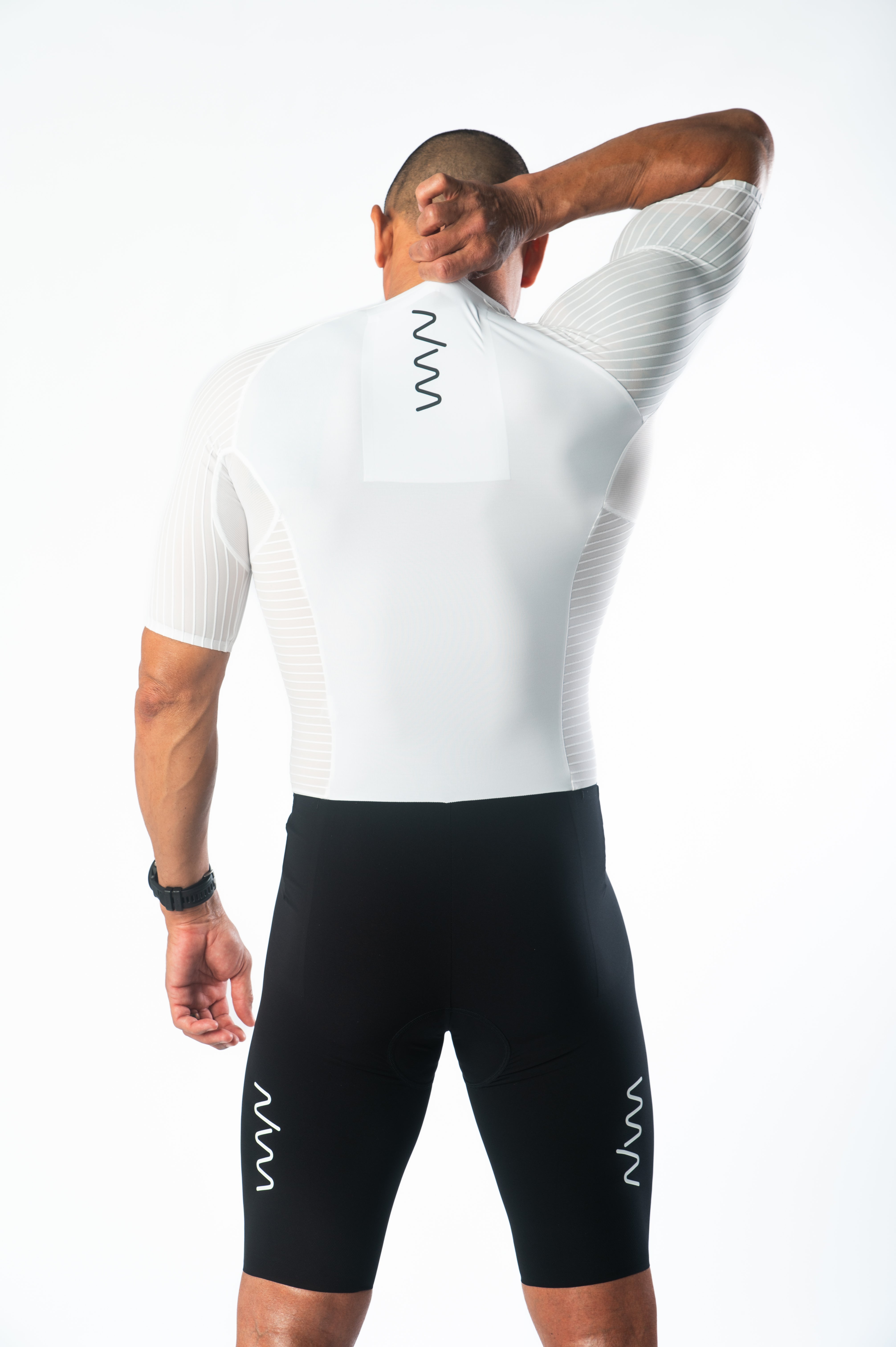 Men's CdA Aero Triathlon Suit - White