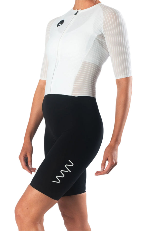 Women's CdA Aero Tri Suit - White