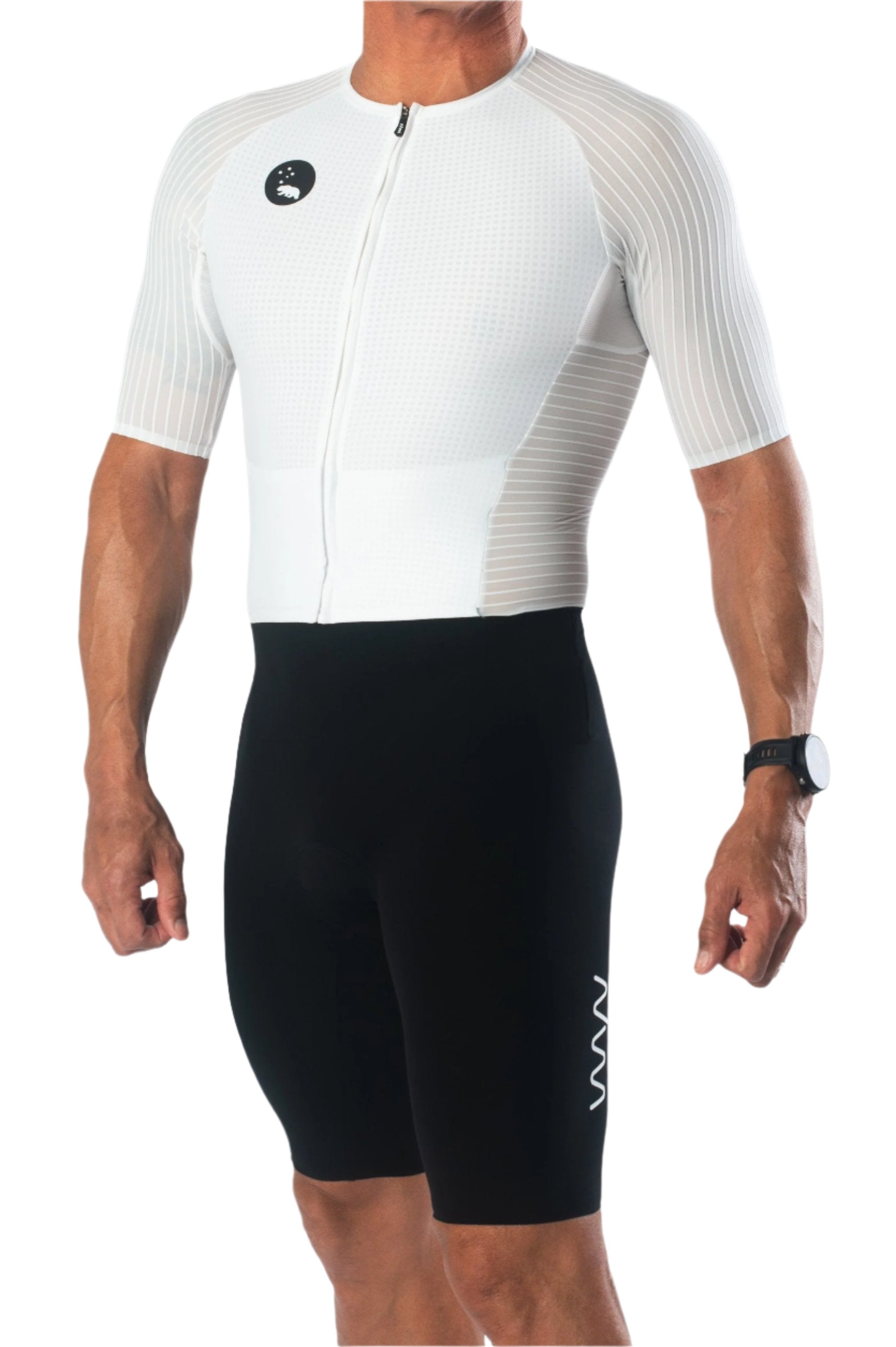 Men's CdA Aero Triathlon Suit - White