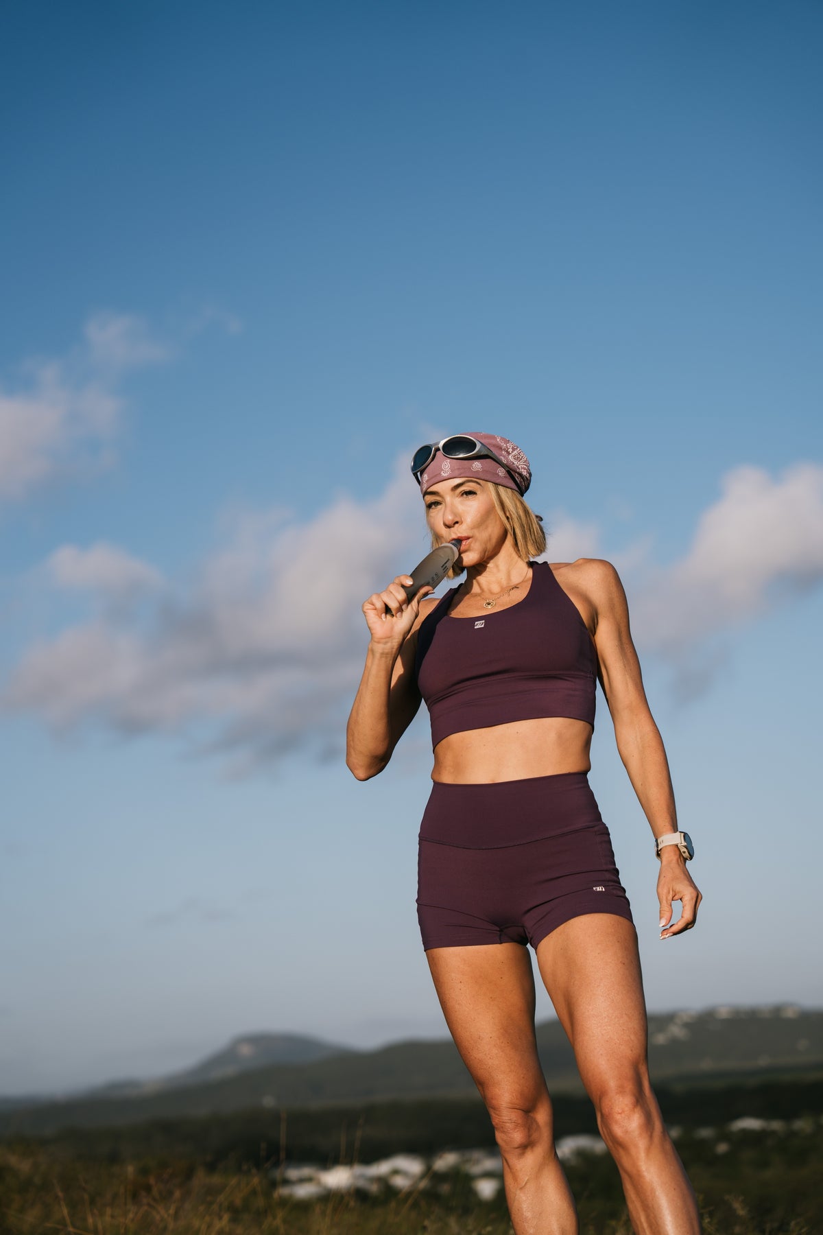 Women's Stride Seamless Front 2" Shorts - Plum