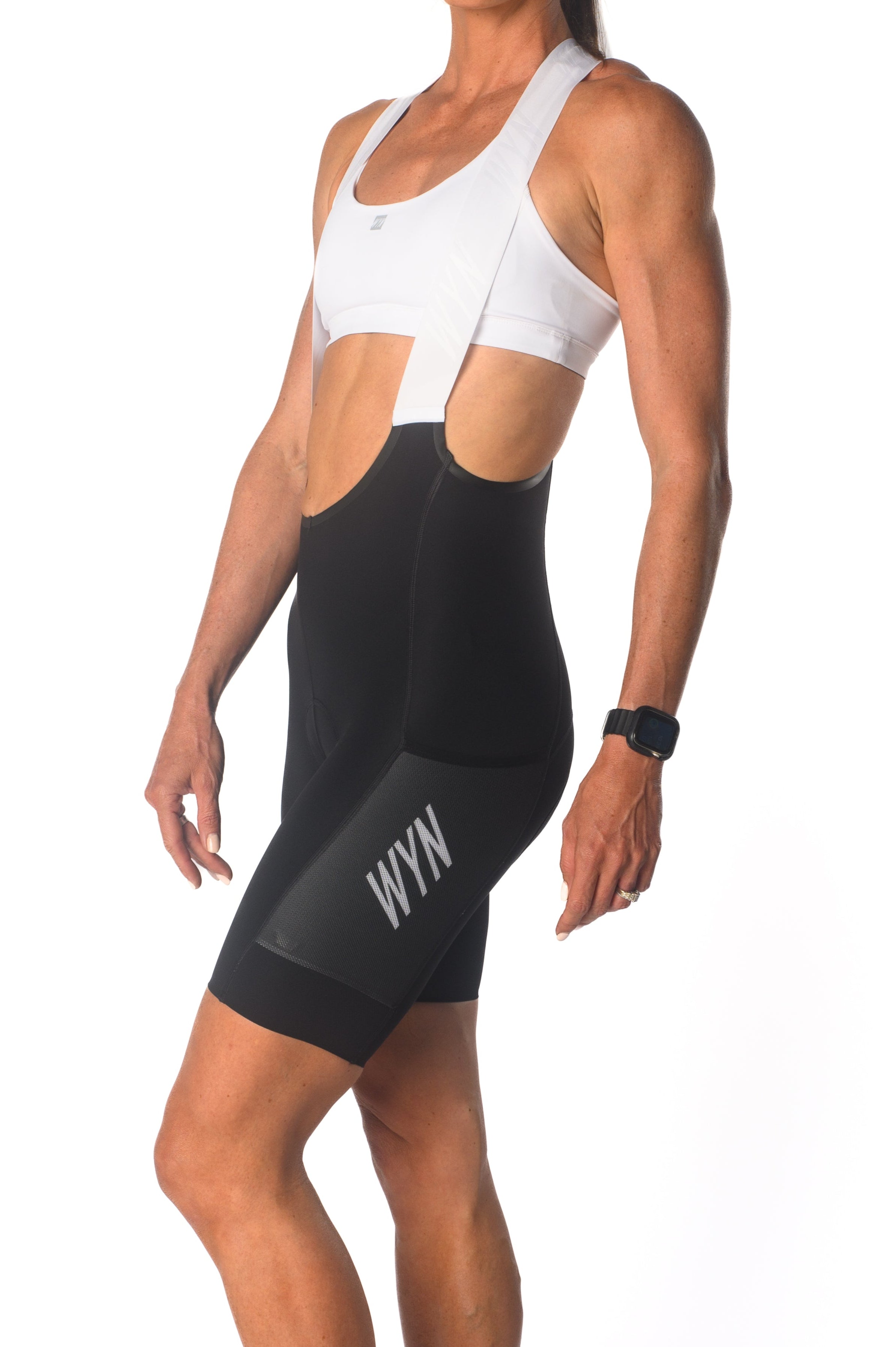 Women's Pannier 2.0 Cycling Bib Shorts - Black