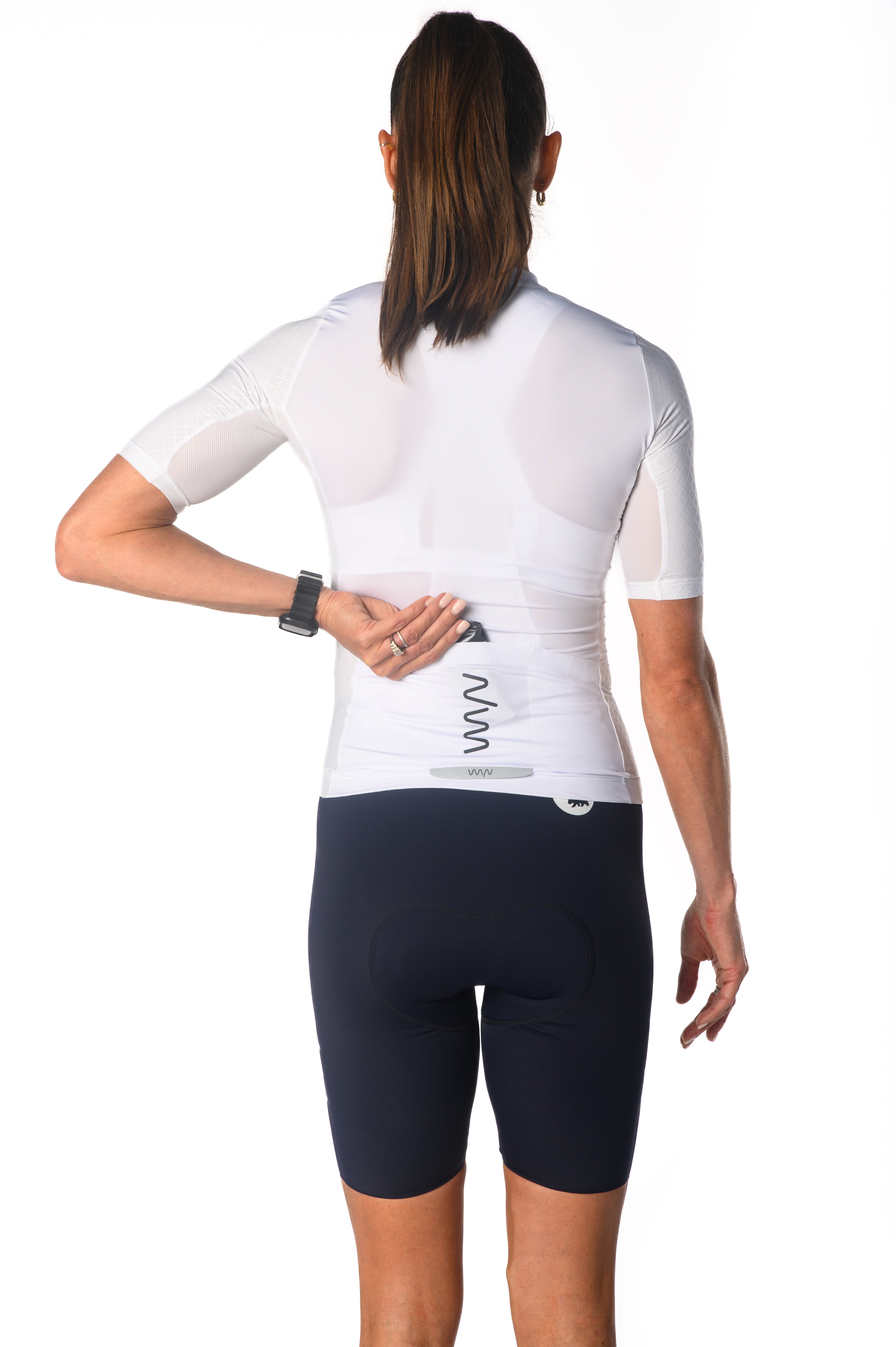 Women's LUCEO Pro Racer Cycling Jersey - White