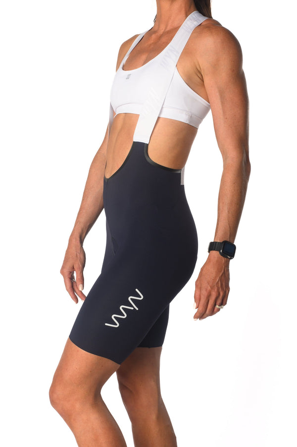 Women's Velocity 3.0 Cycling Bib Shorts - Navy