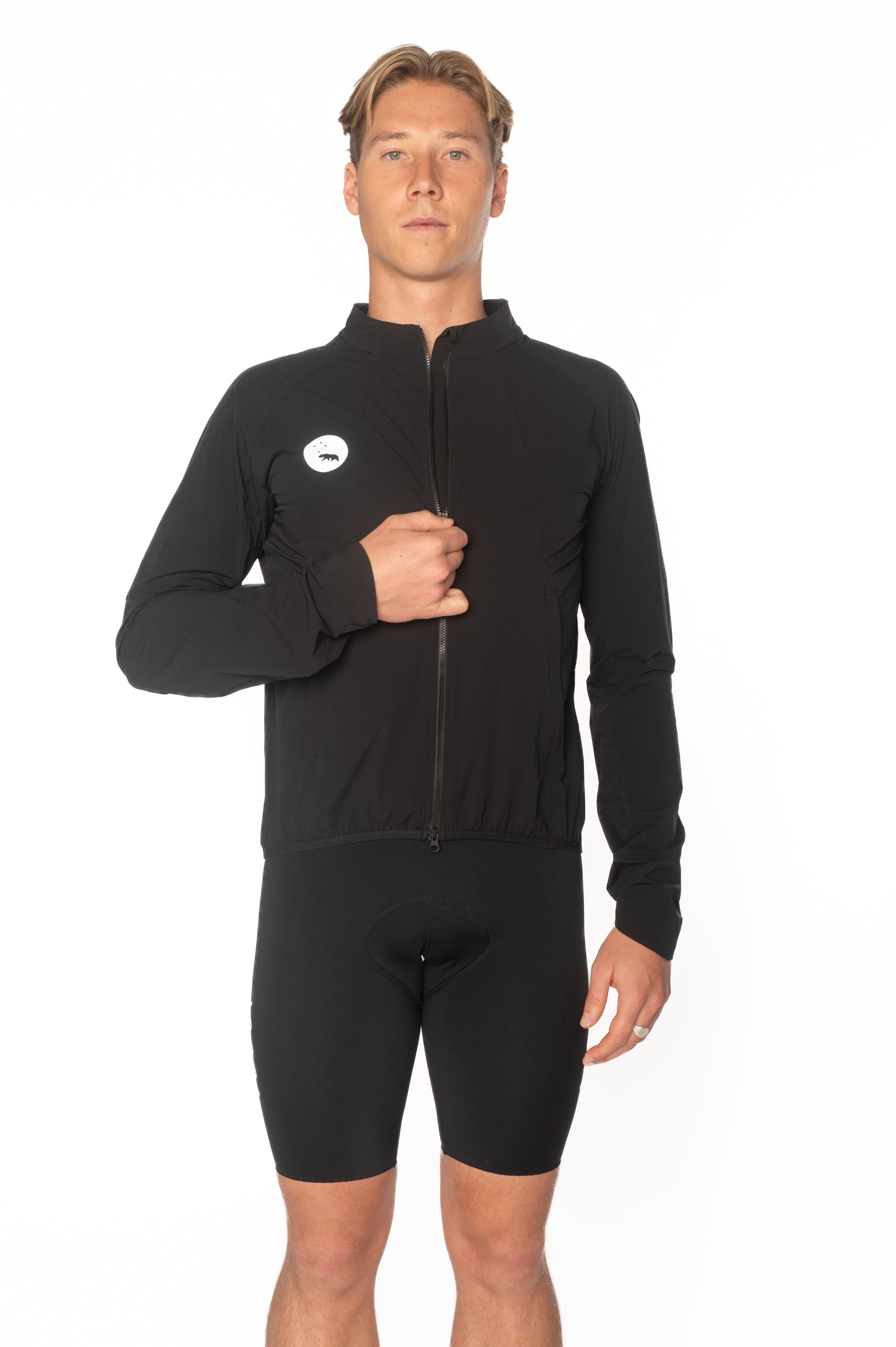 Men's AeroShield Cycling Jacket - Black